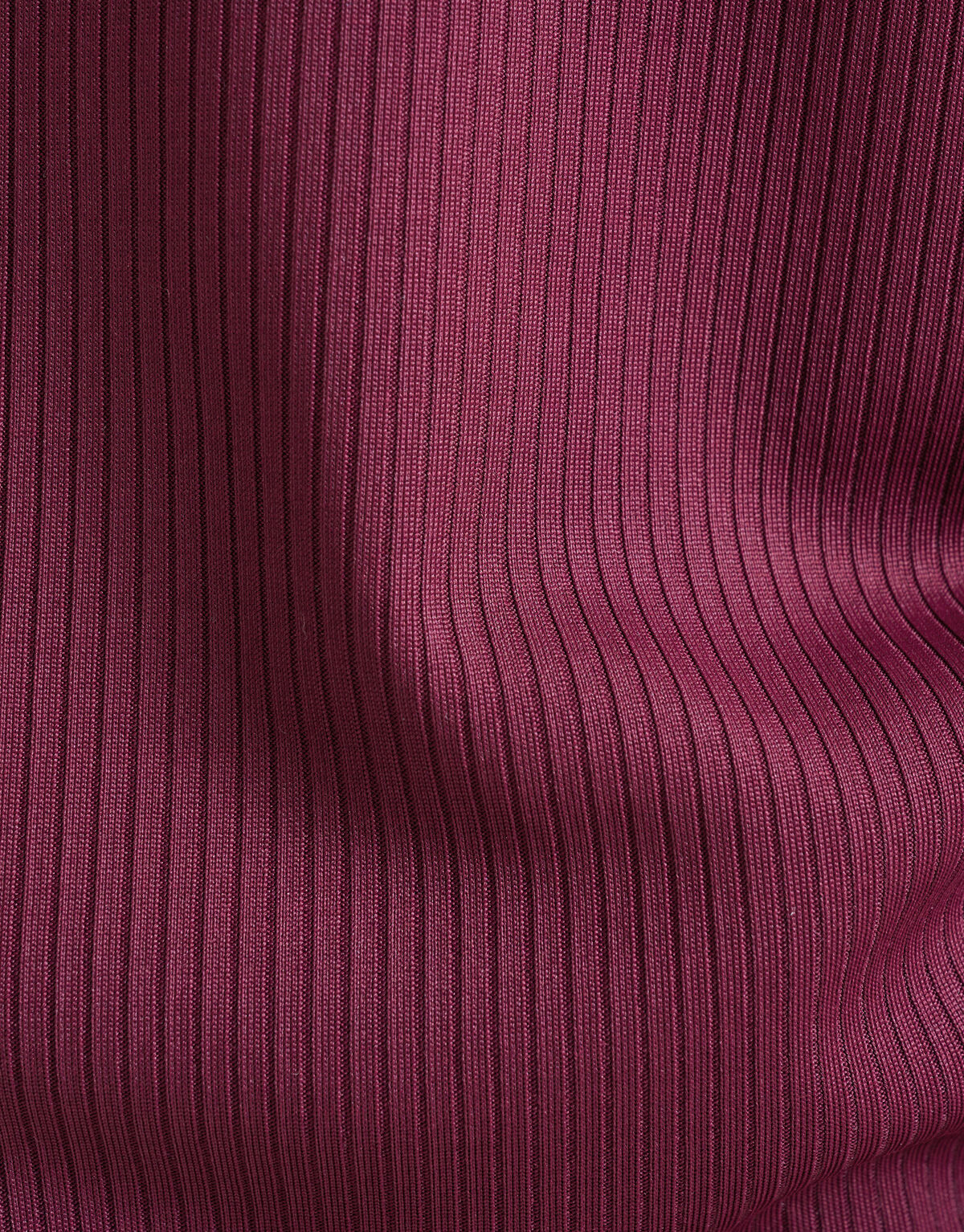 Rippstrick-Langarmshirt Bordeaux SHOEBY WOMEN
