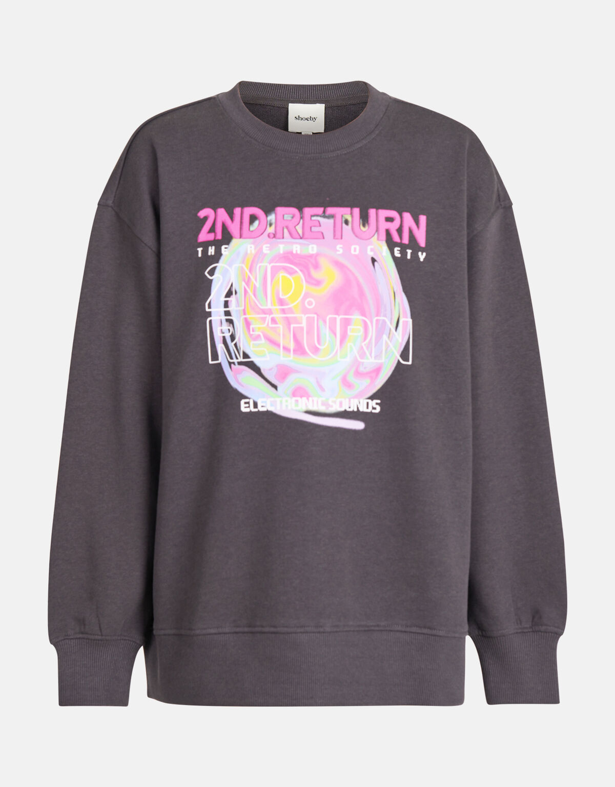 Artwork Pullover Dunkelgrau SHOEBY GIRLS
