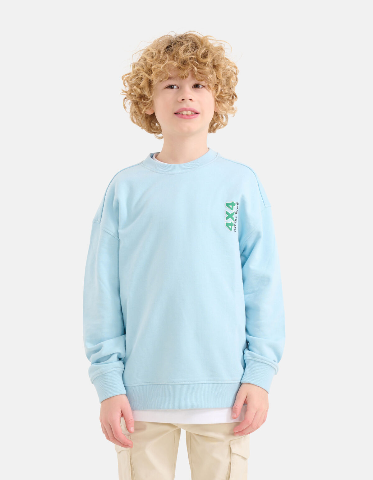 Artwork Pullover Hellblau SHOEBY BOYS