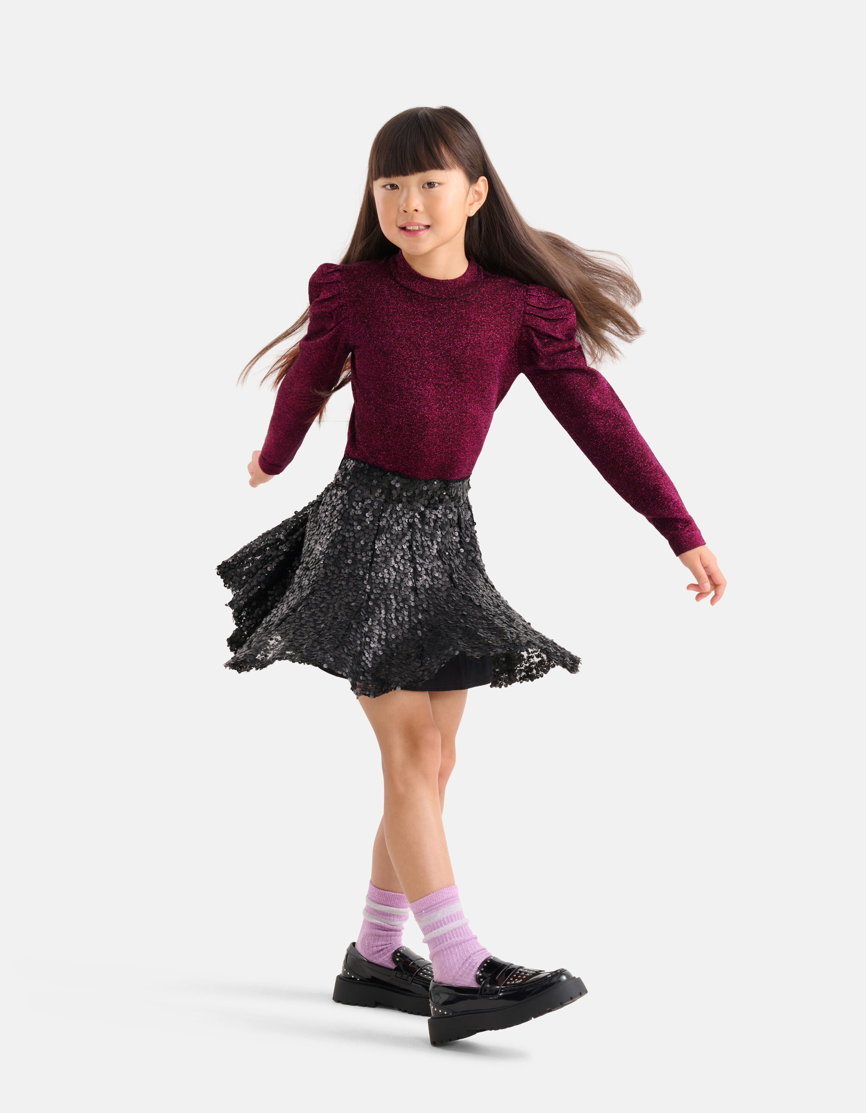 Lurex-Top Rosa SHOEBY GIRLS