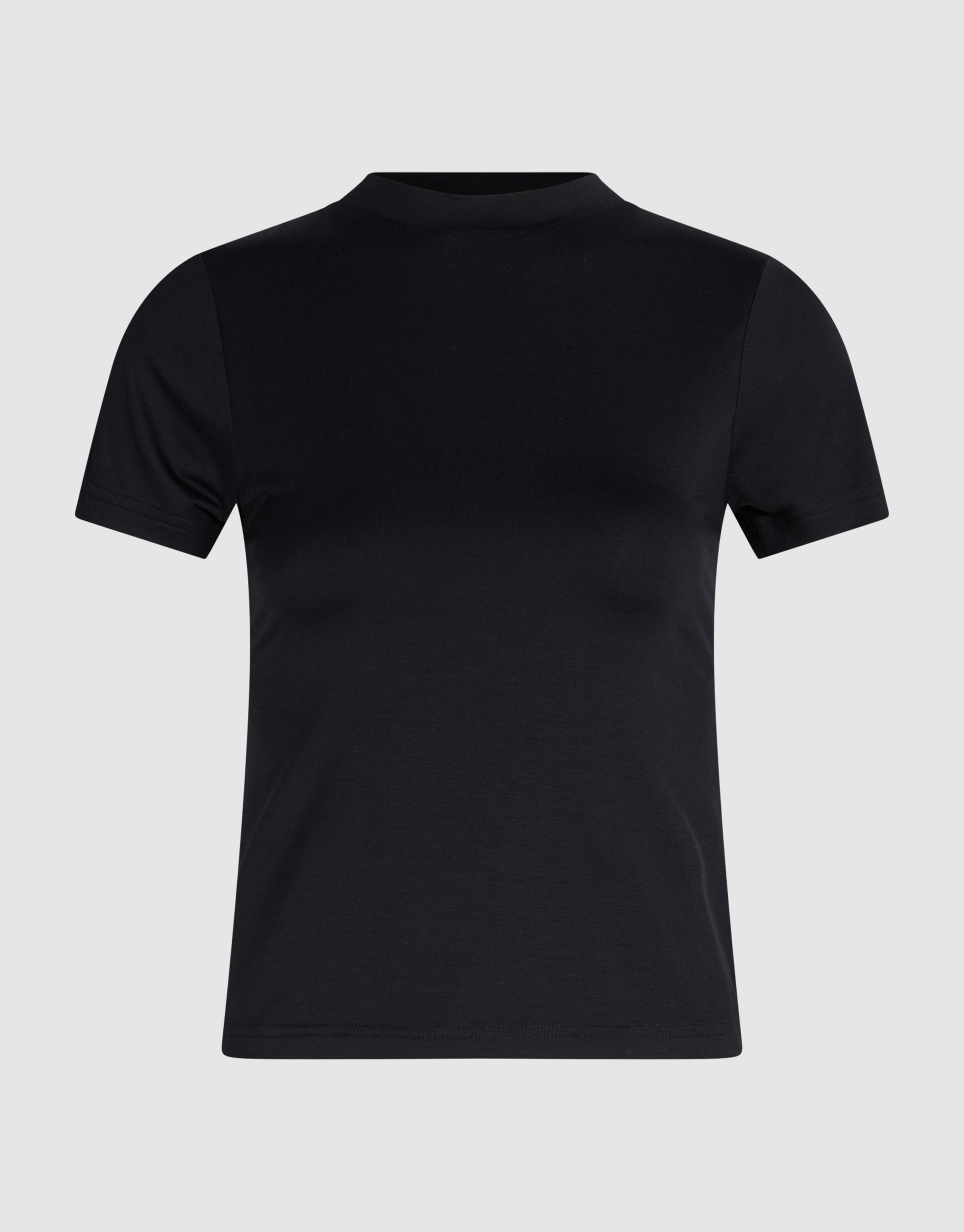 Fitted T-Shirt Schwarz SHOEBY WOMEN