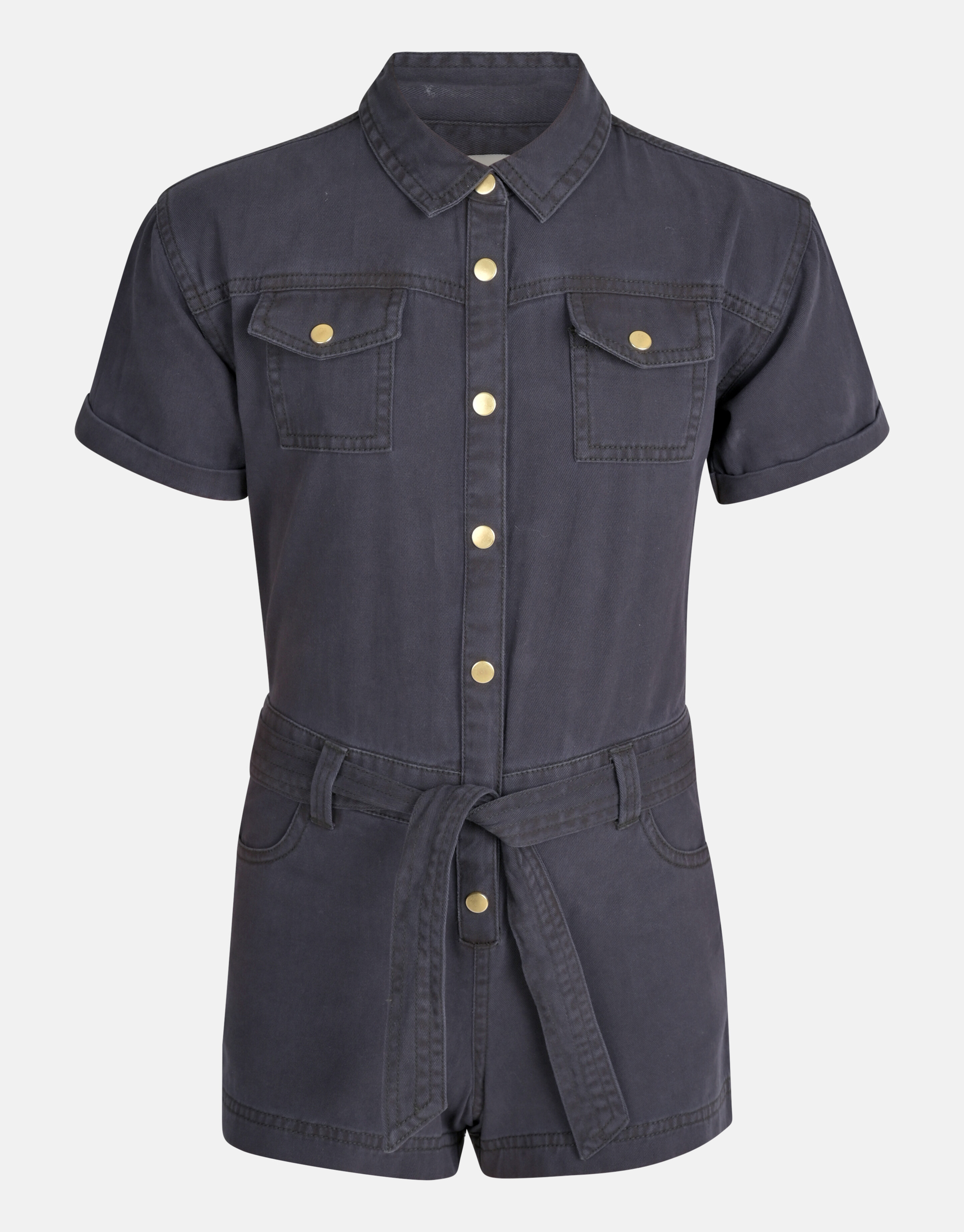 Twill-Overall Dunkelgrau SHOEBY GIRLS