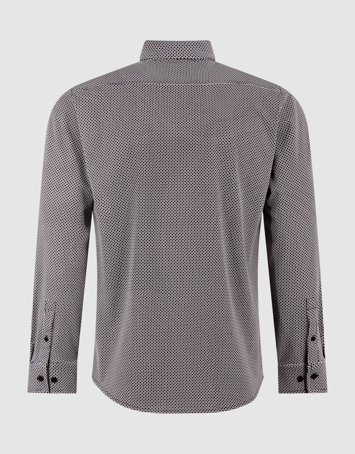 Bedrucktes Logo-Hemd, gebrochenes Weiß SHOEBY MEN