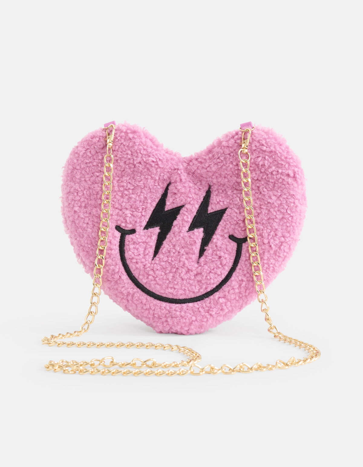 Smiley Heart Tasche Hellrosa SHOEBY ACCESSOIRES