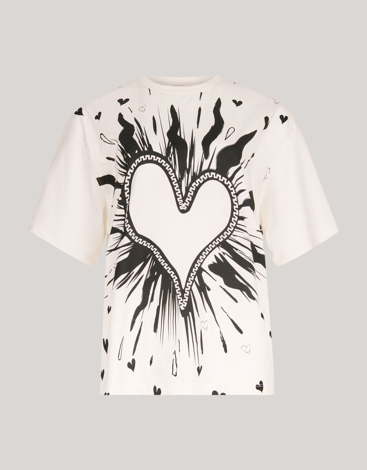 Artwork T-shirt Weiß SHOEBY WOMEN