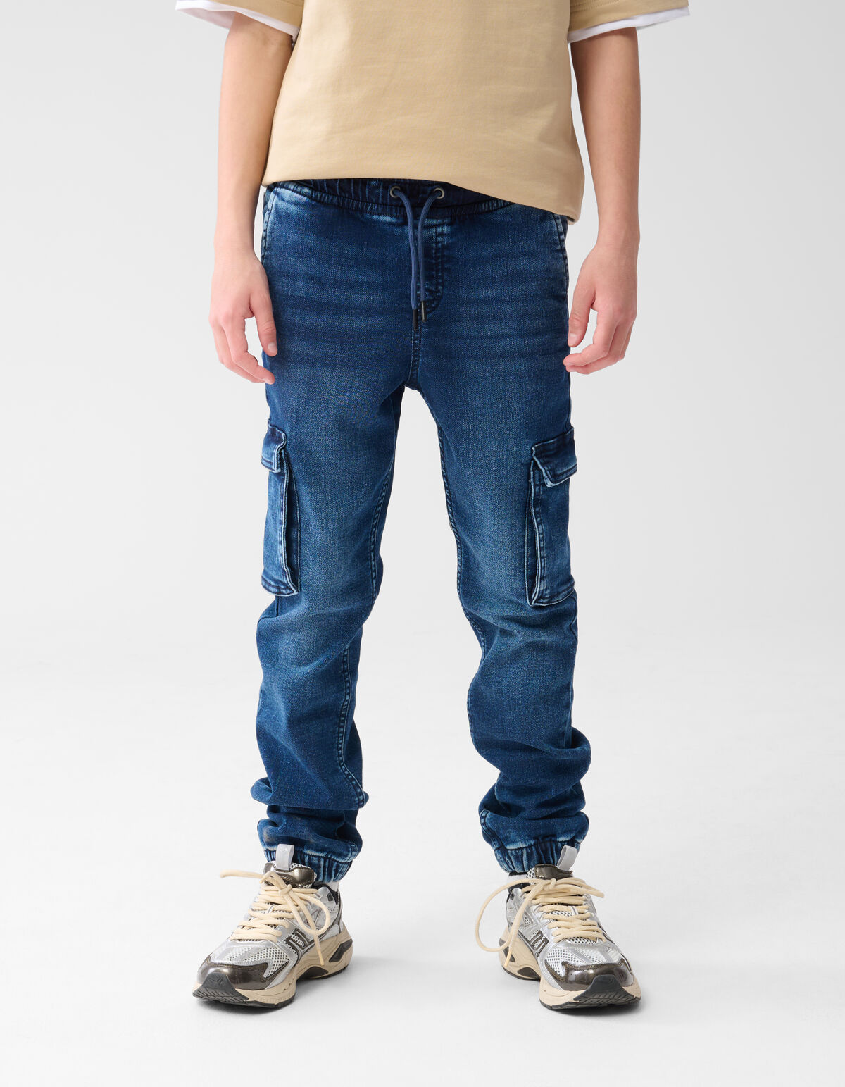 Cargo-Jog-Jeans Dunkelblau SHOEBY BOYS