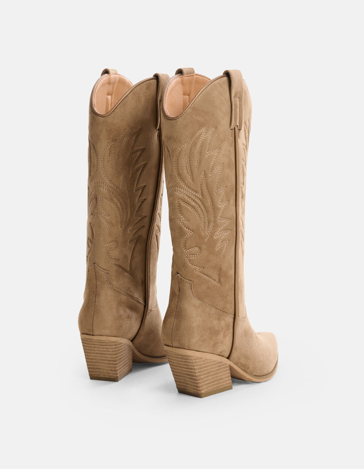 Mittlere Cowboystiefel Taupe SHOEBY SHOES