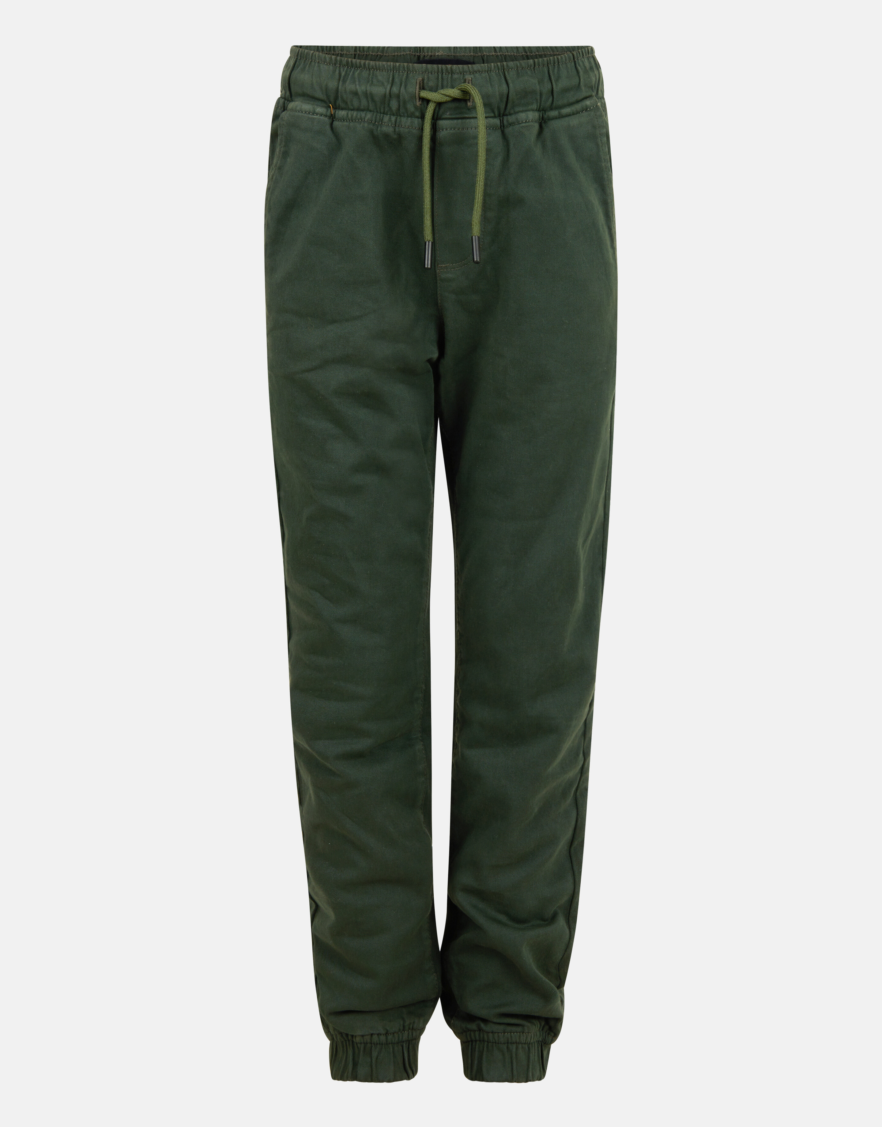 Lässige Twill-Hose Dunkelgrün SHOEBY BOYS