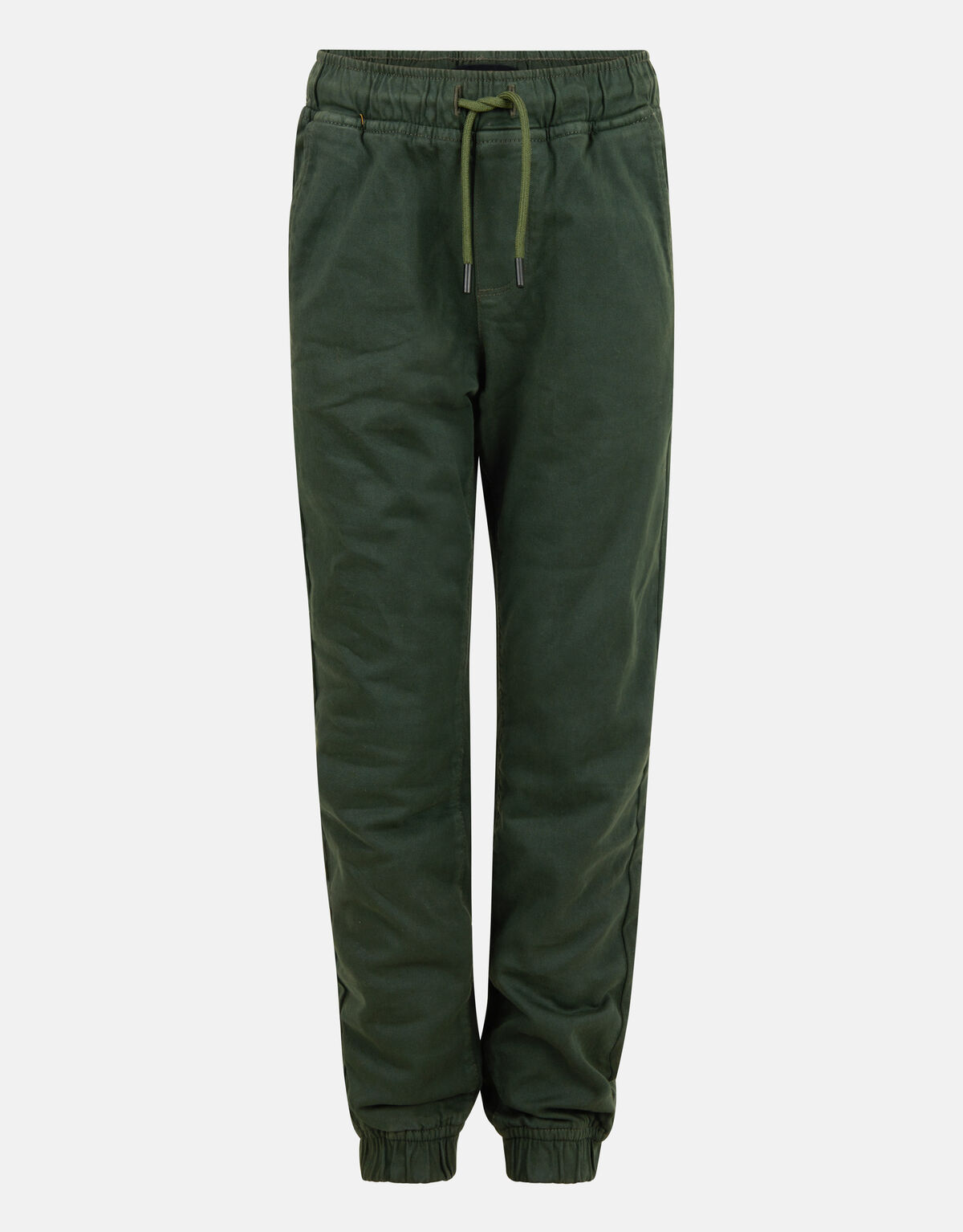 Lässige Twill-Hose Dunkelgrün SHOEBY BOYS