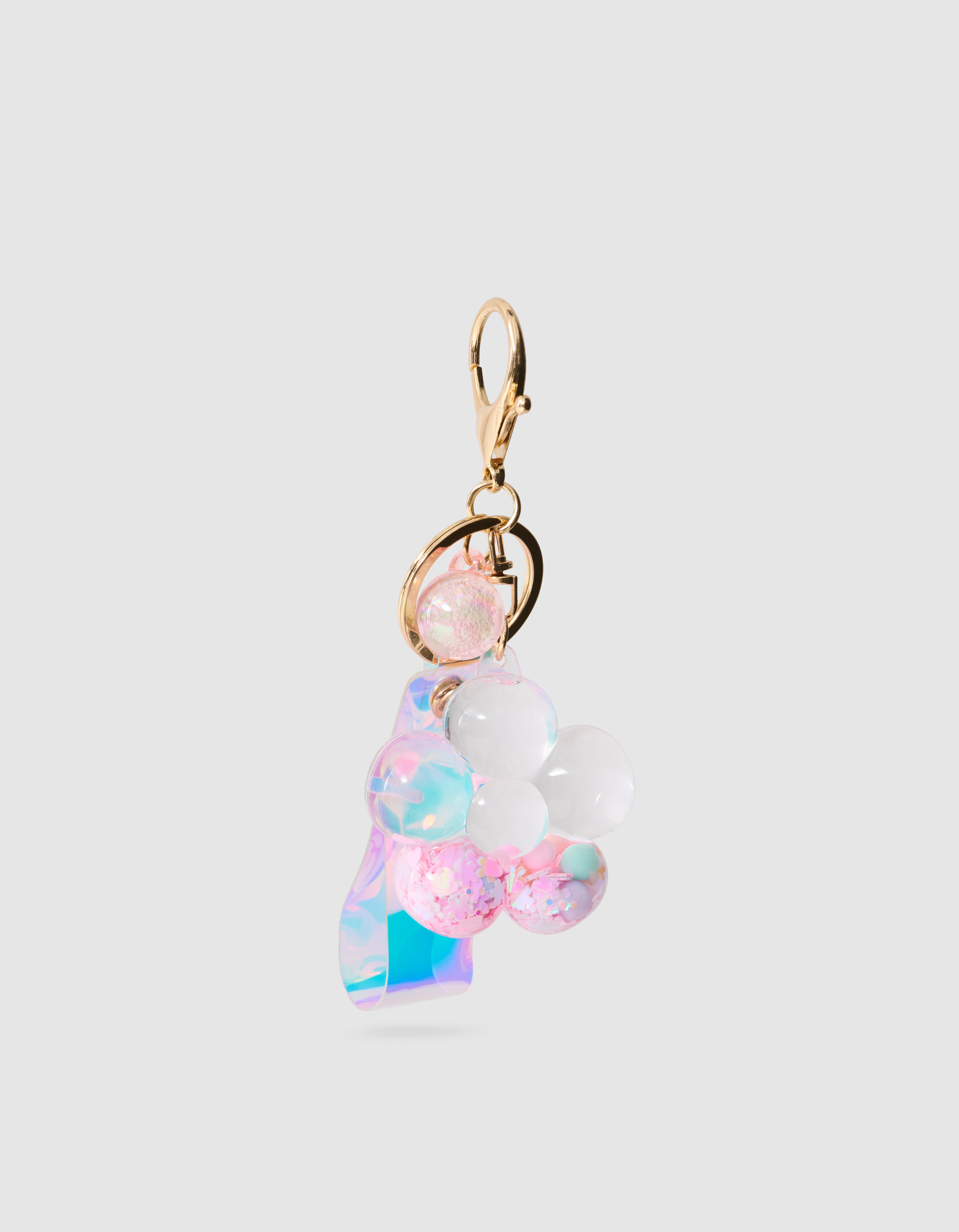 Blumen Schlüsselanhänger Rosa SHOEBY ACCESSOIRES