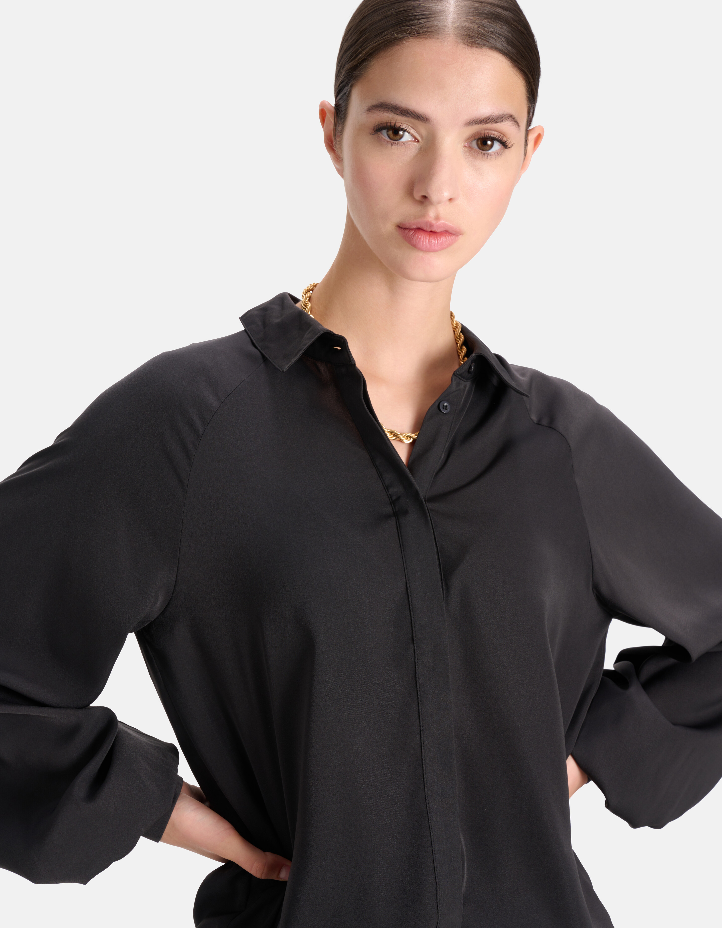 Bluse Schwarz SHOEBY WOMEN