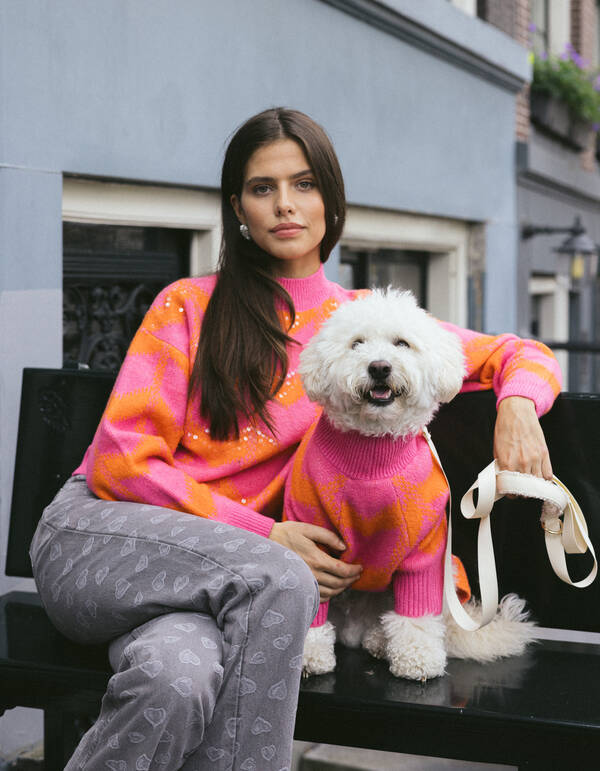 Paillettenpullover Rosa By Furmey SHOEBY WOMEN