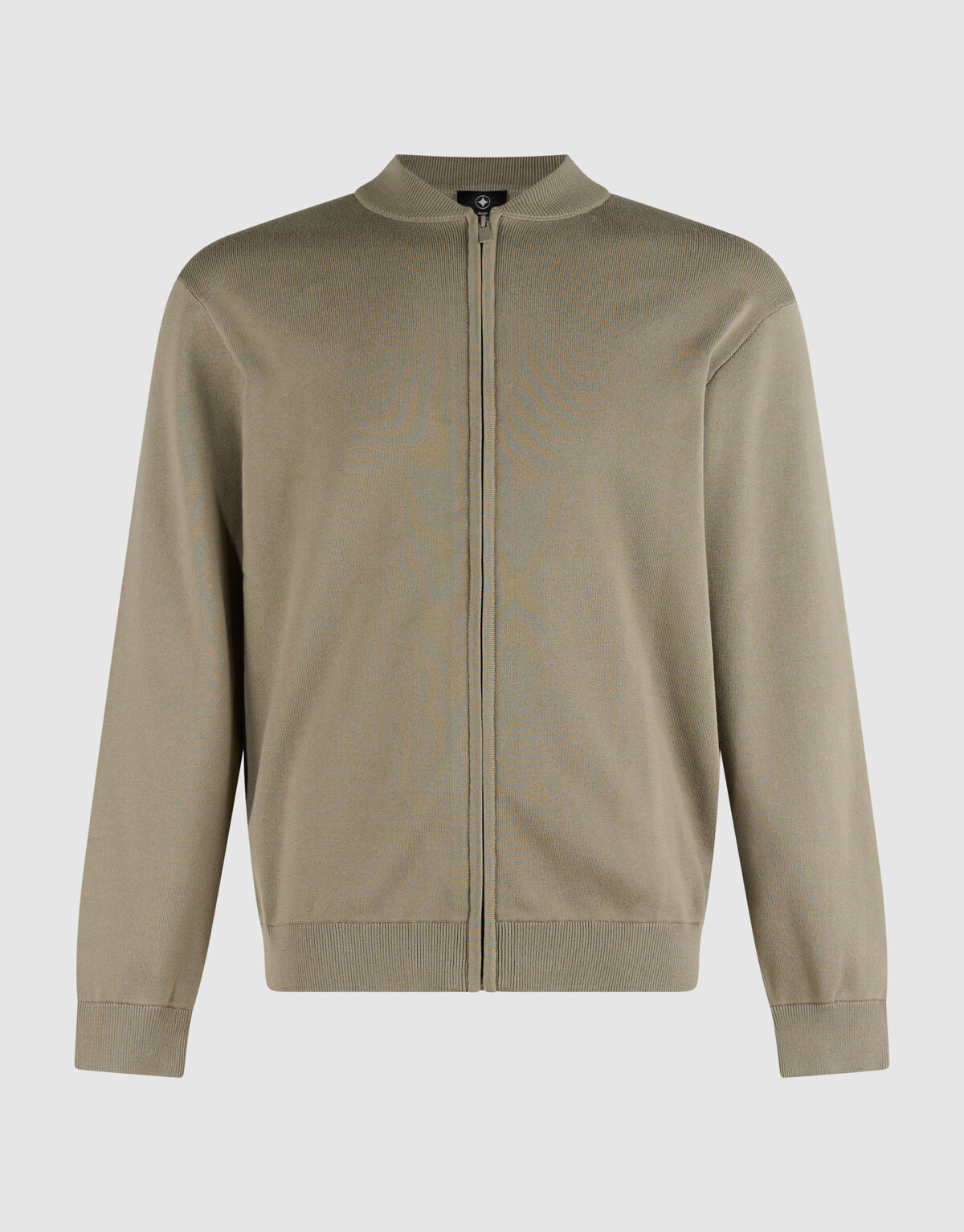 Gebreide Bomber Jack Groen SHOEBY MEN