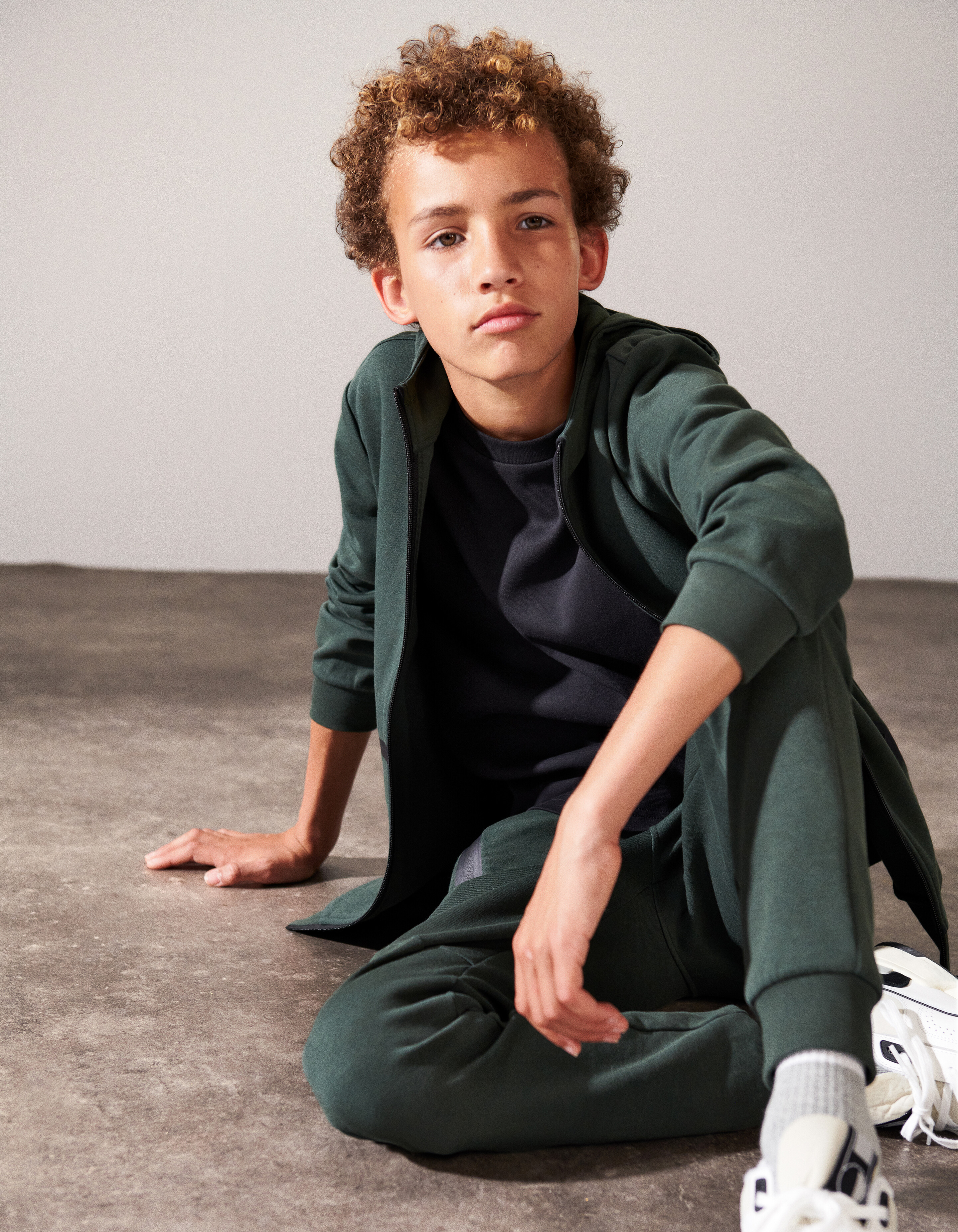 Regular Fit-Hose Dunkelgrün SHOEBY BOYS