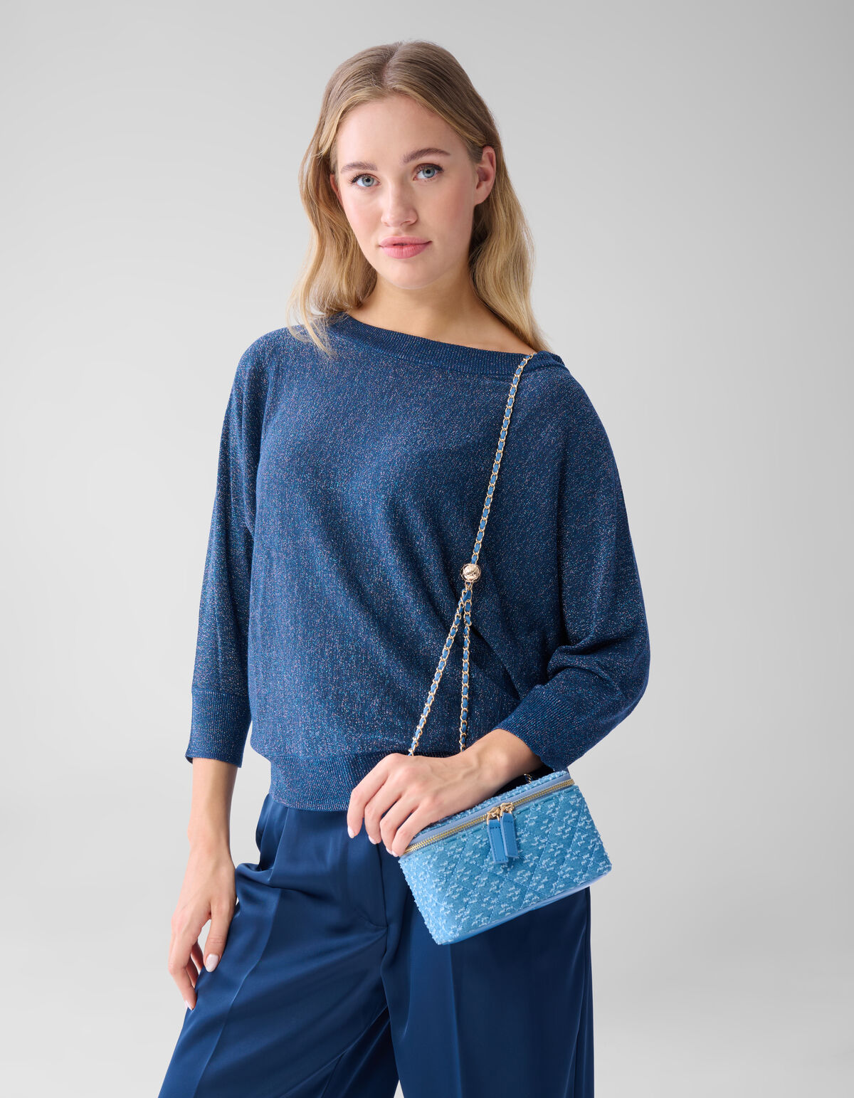 Quilet Tasche Blau SHOEBY ACCESSOIRES