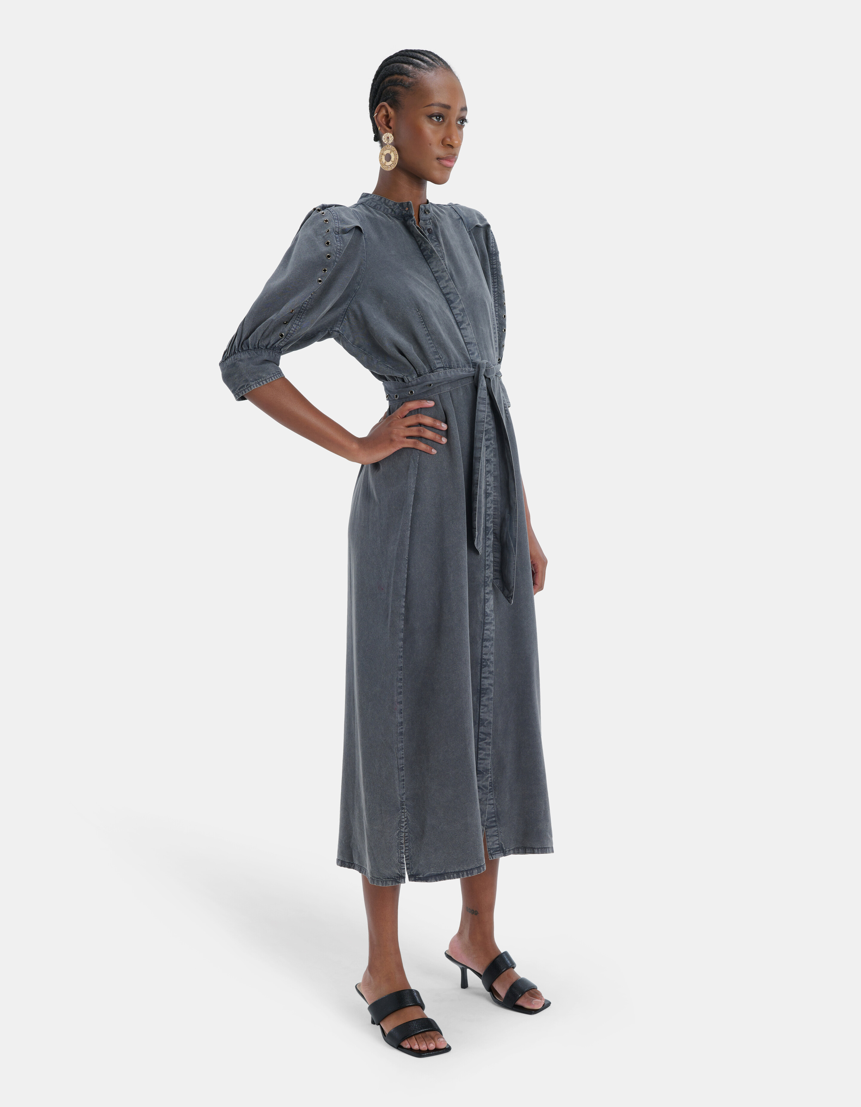 Lyochell Eyelet Kleid EKSEPT