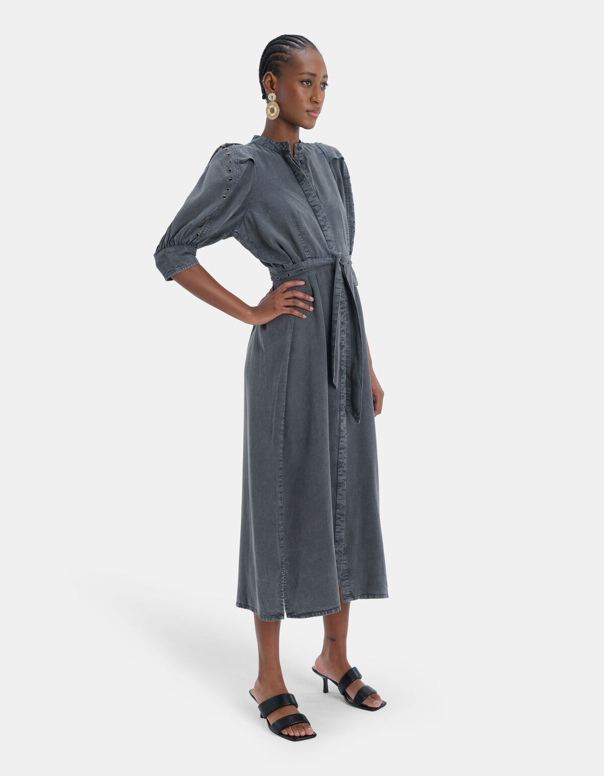 Lyochell Eyelet Kleid EKSEPT