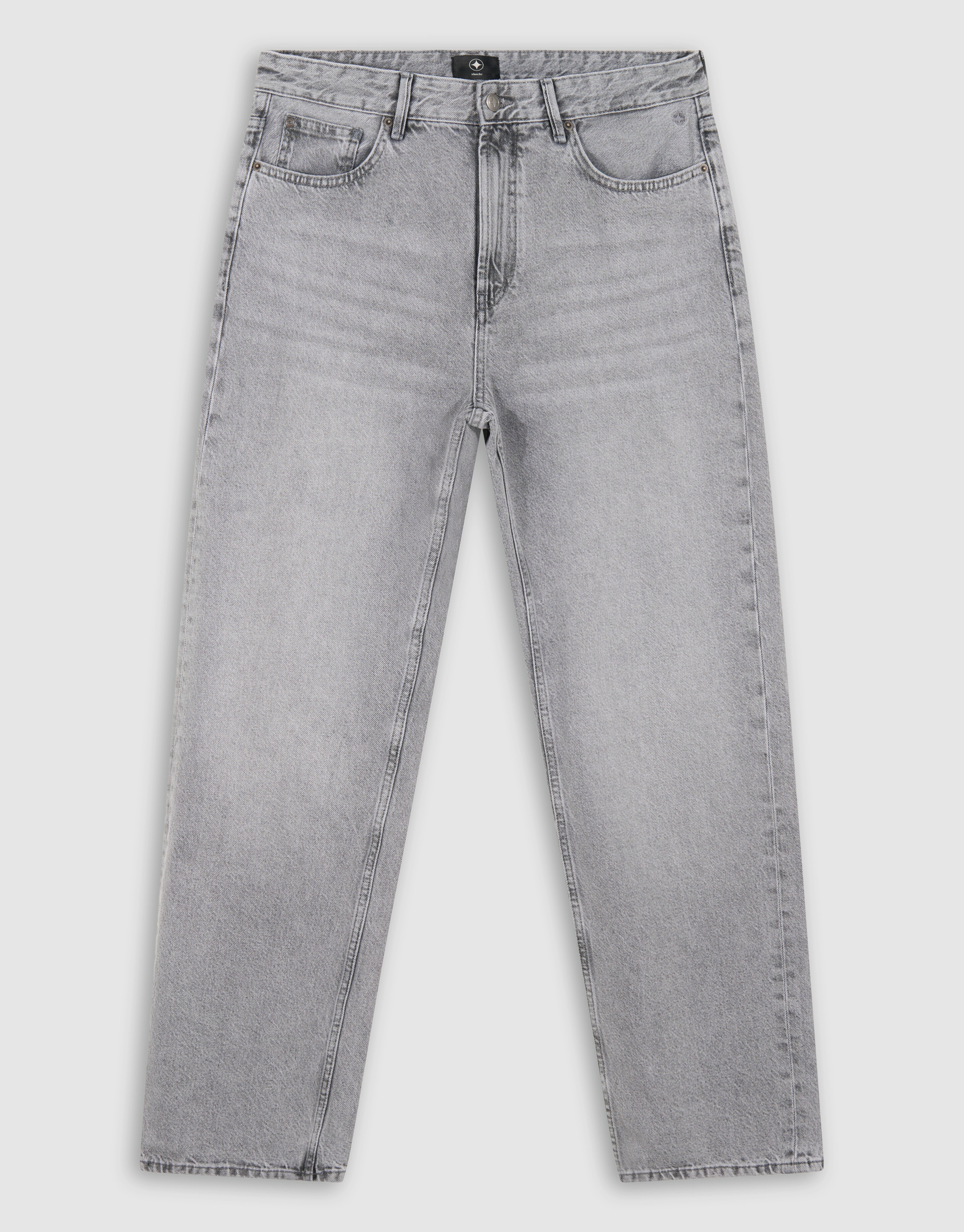 Relaxed Fit Jeans Hellgrau L32 SHOEBY MEN