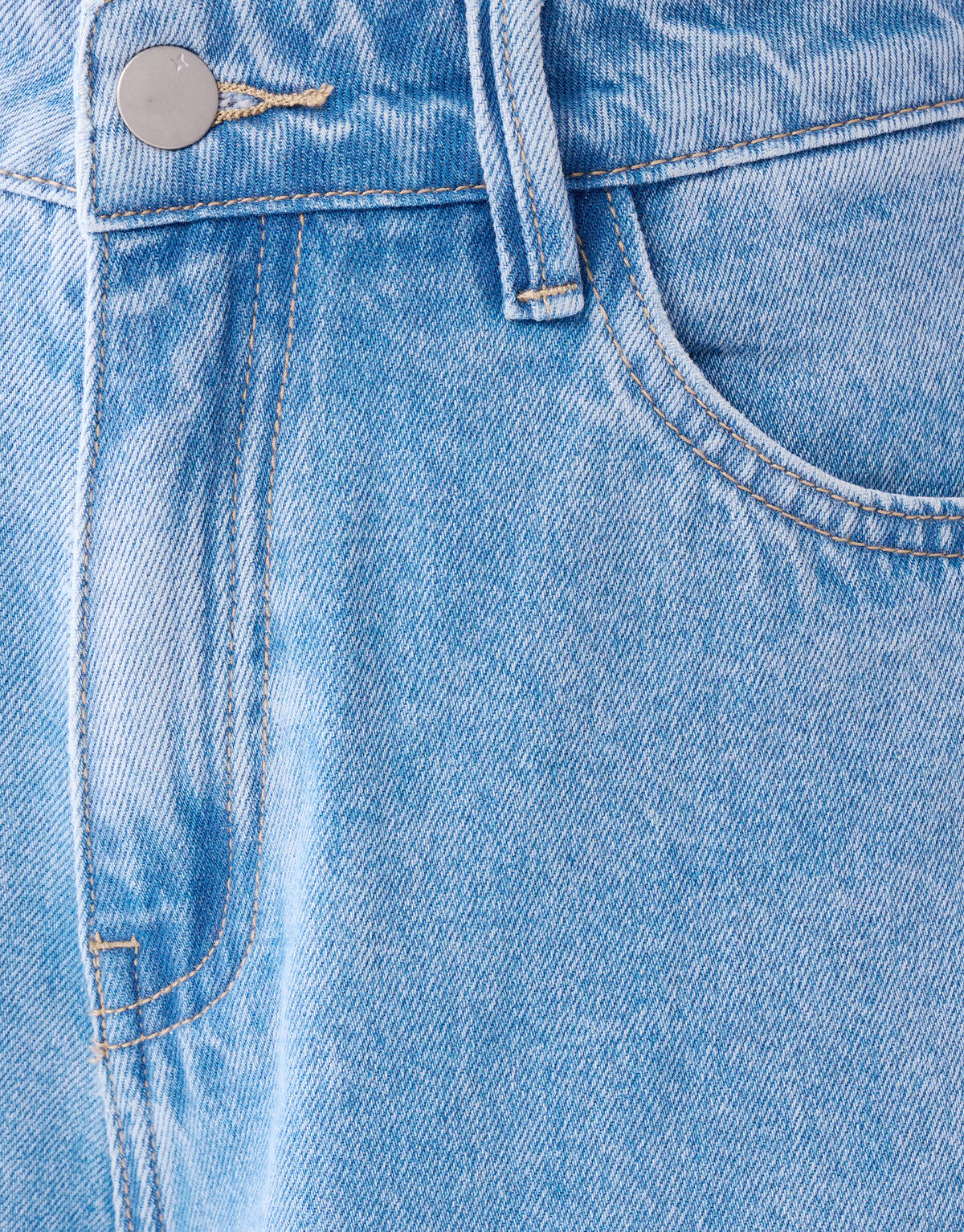 Ultra Wide Leg Fit Jeans Blau von Lonneke SHOEBY WOMEN