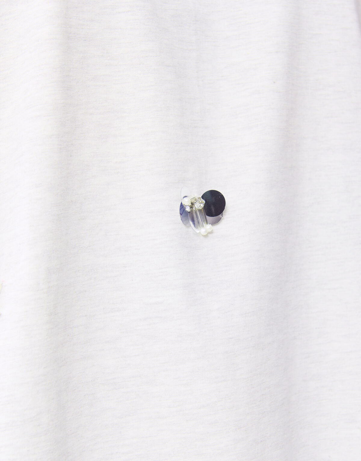 Übergroßes verschönertes T-Shirt Grijs SHOEBY WOMEN