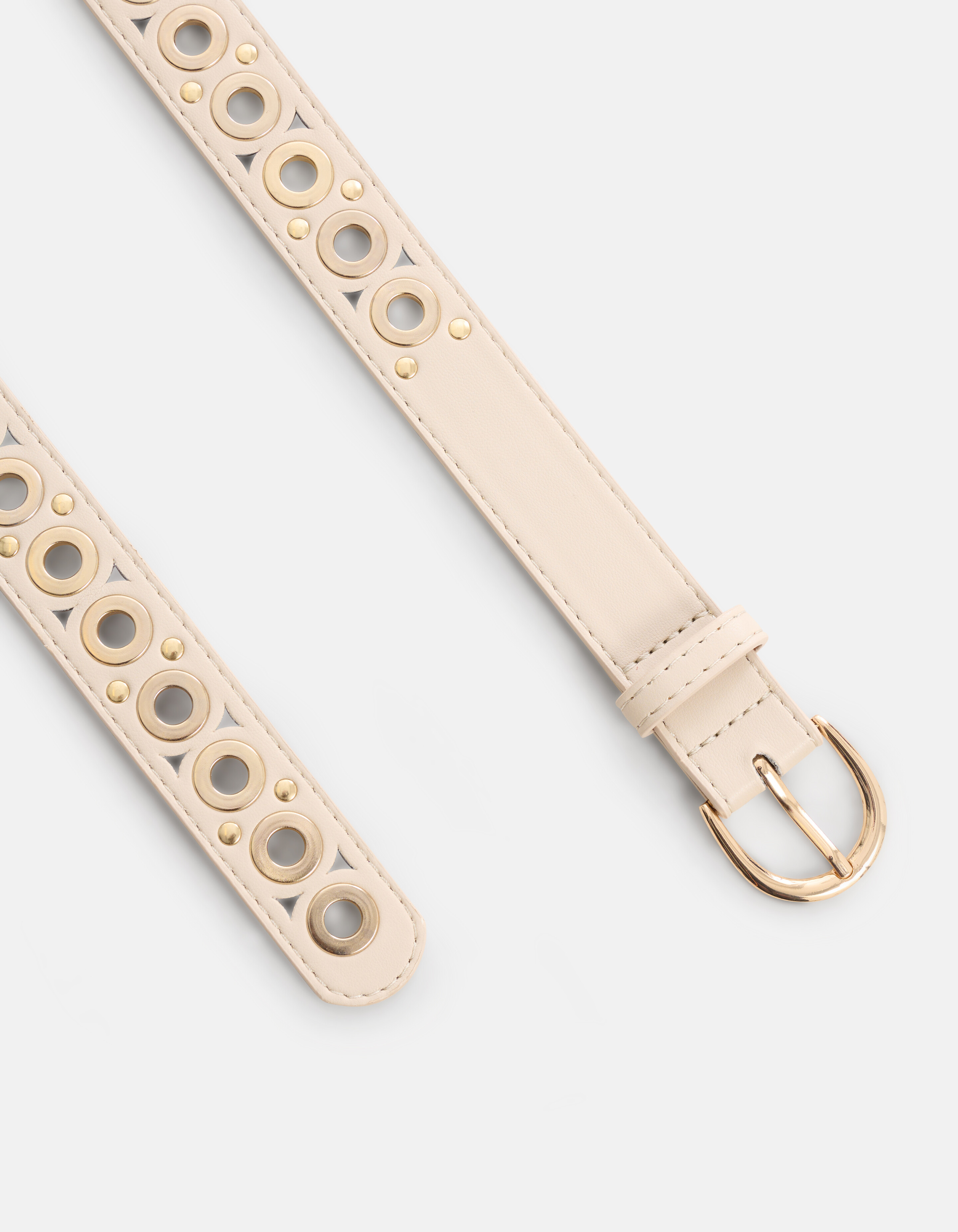Ösengürtel Off White SHOEBY ACCESSOIRES
