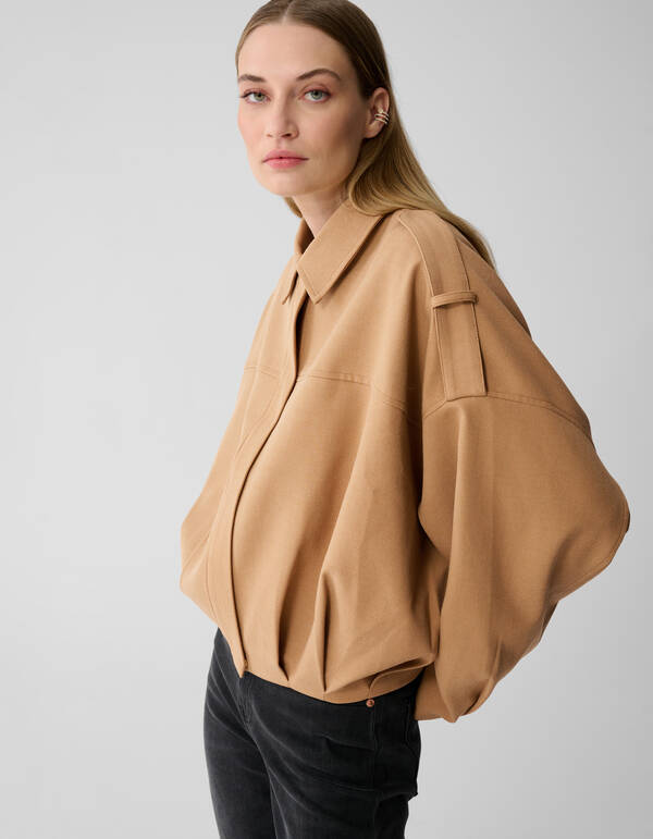 Oversized Bomberjacke Camel von Lonneke SHOEBY WOMEN