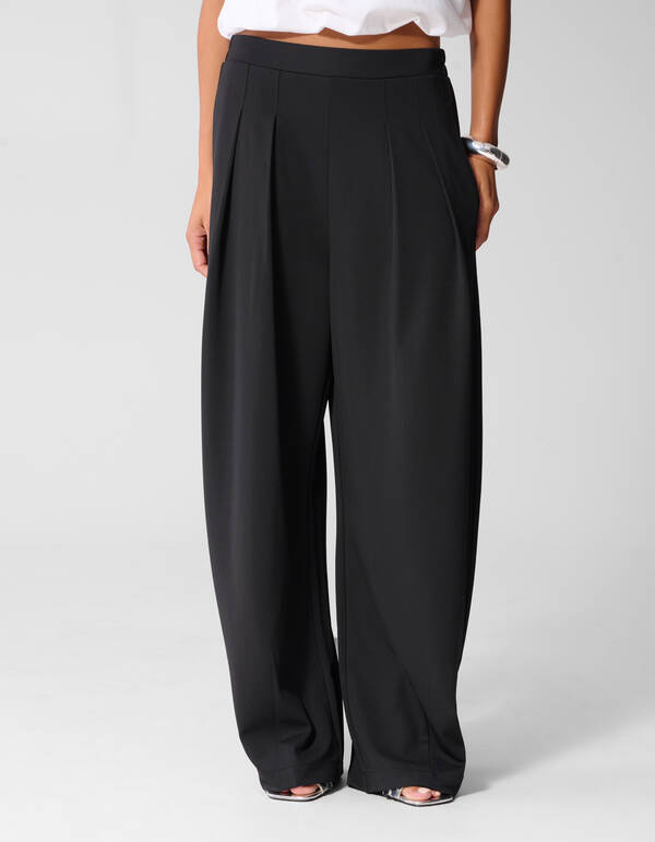 Sporty Barrel Fit Jogger Schwarz SHOEBY WOMEN