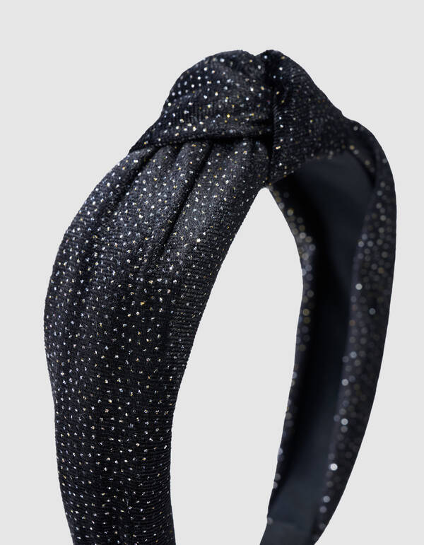 Samt Stirnband Schwarz SHOEBY ACCESSOIRES