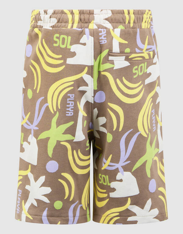 Stranddruck-Shorts Taupe SHOEBY BOYS