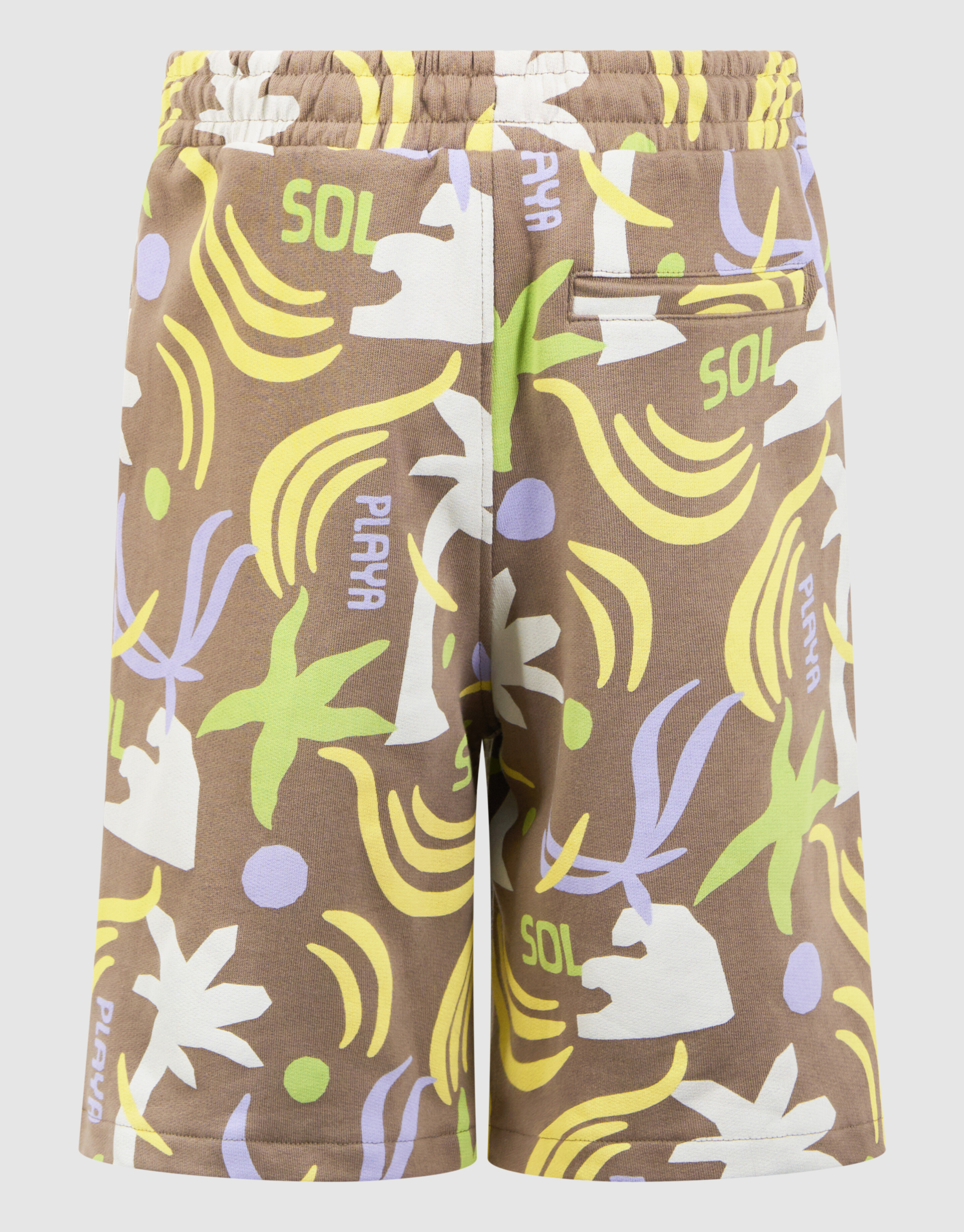 Stranddruck-Shorts Taupe SHOEBY BOYS