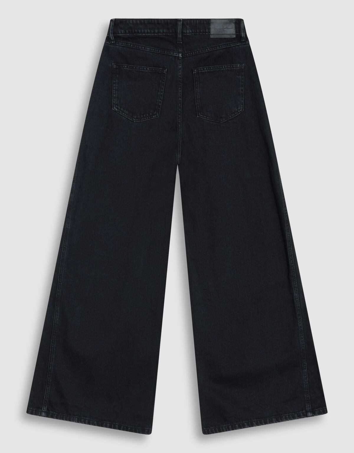 Ultra Wide Leg Fit Jeans Schwarz By Lonneke SHOEBY WOMEN