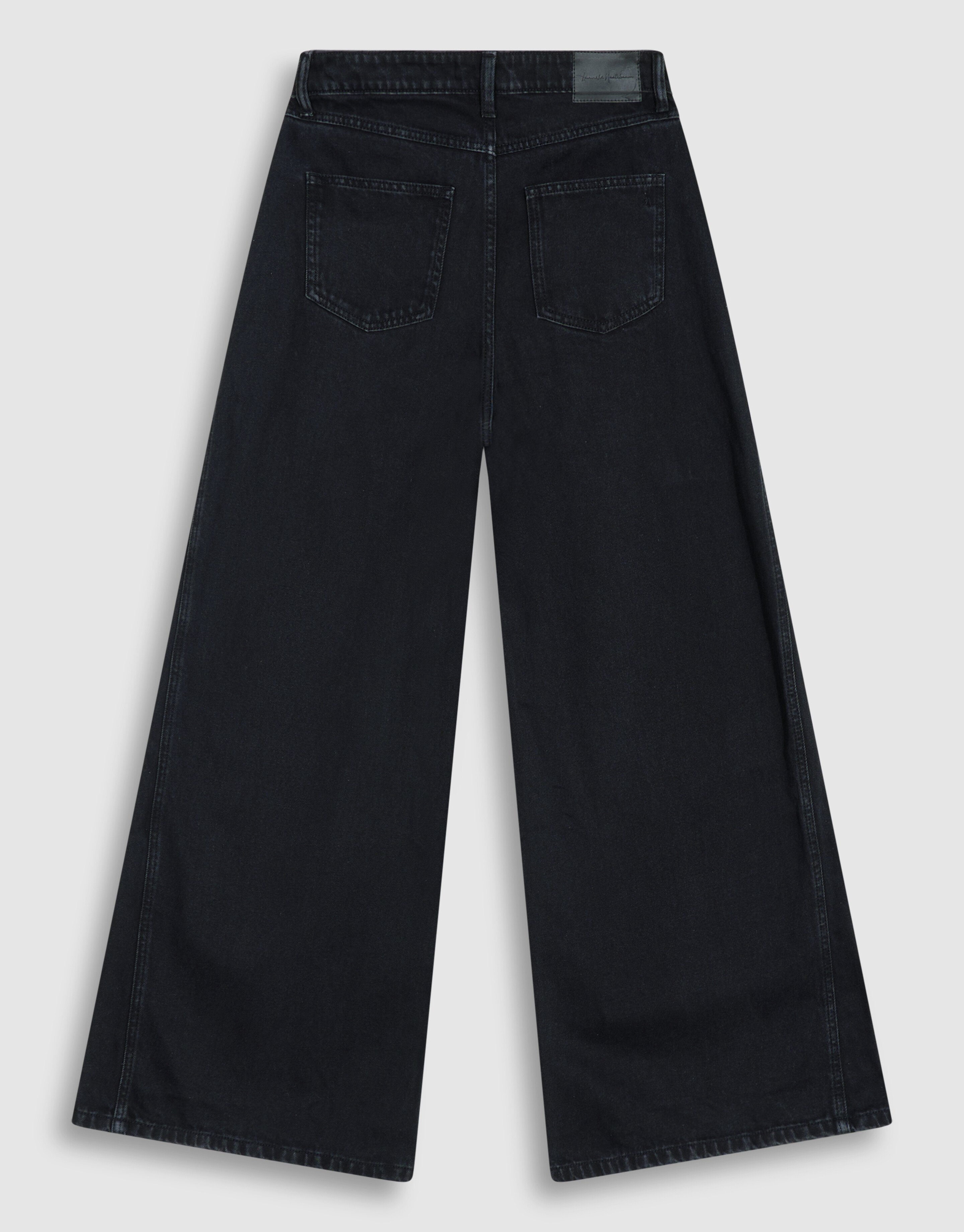 Ultra Wide Leg Fit Jeans Schwarz By Lonneke SHOEBY WOMEN