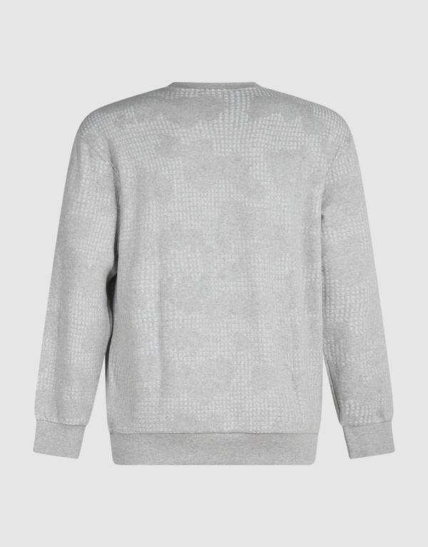 Camo Structure Pullover Hellgrau SHOEBY MEN