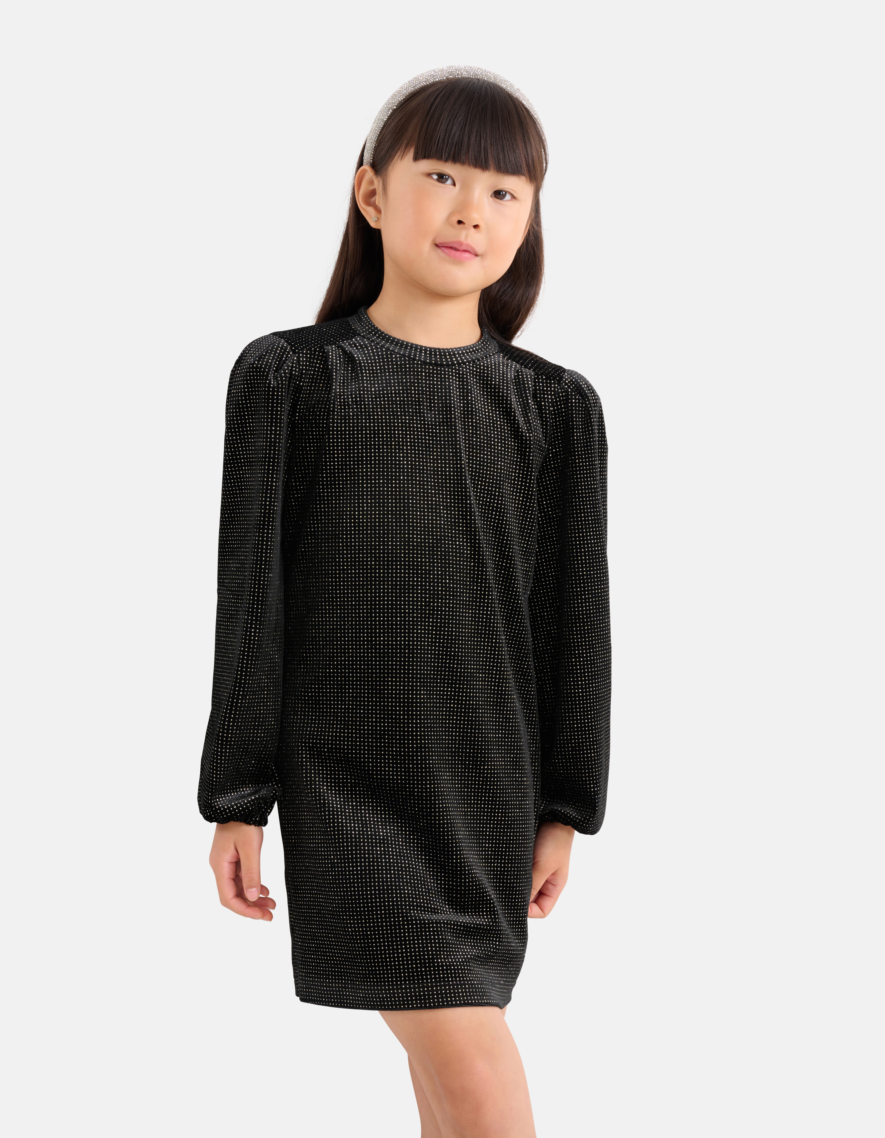 Strass-Kleid Schwarz SHOEBY GIRLS