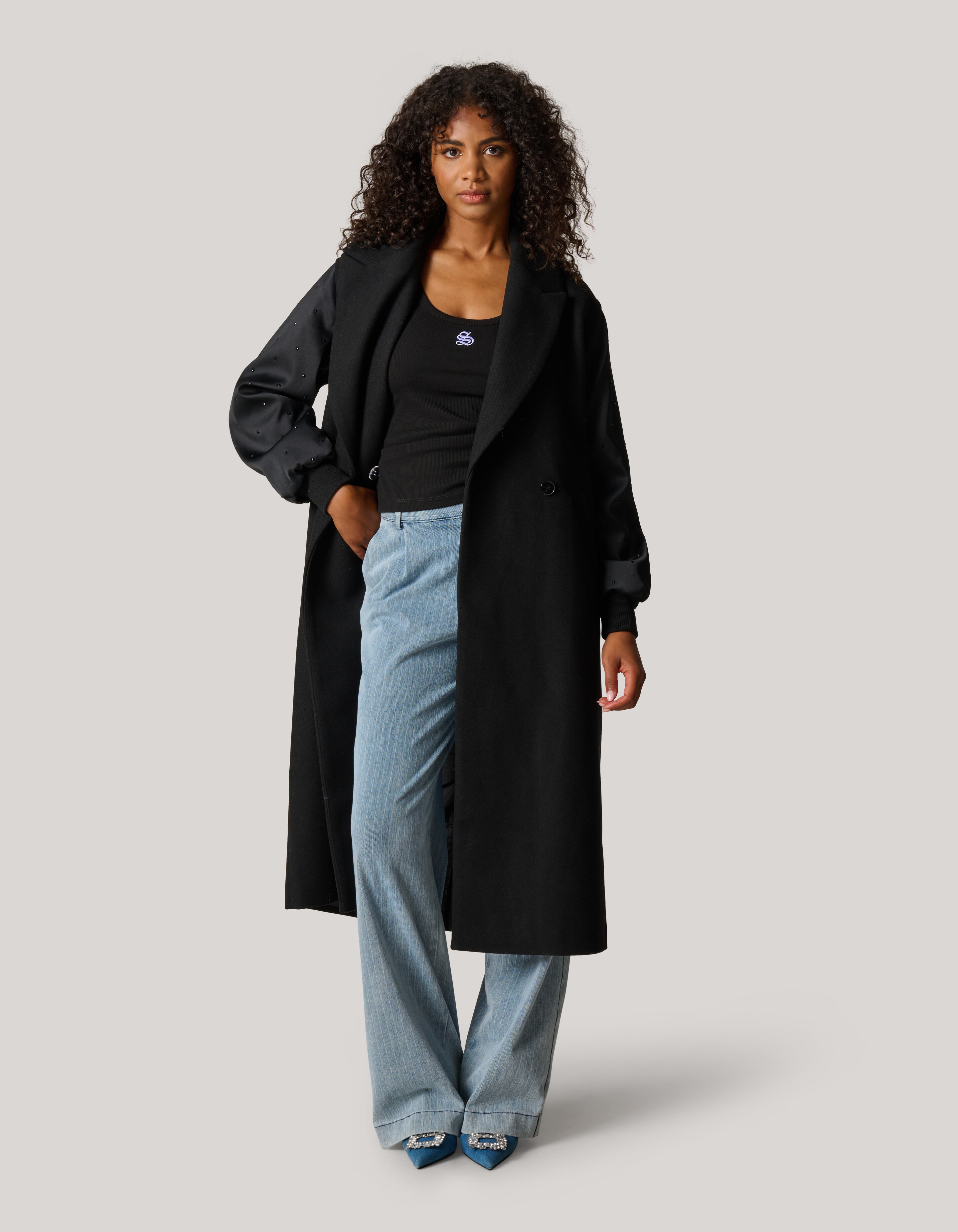 Kombi-Bomberjacke Schwarz SHOEBY WOMEN