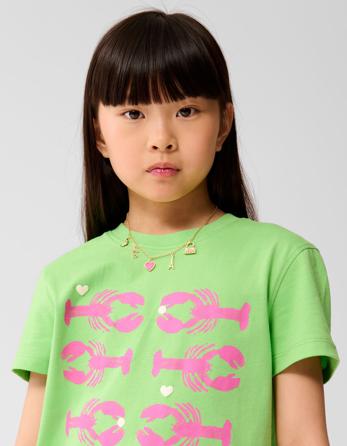 Hummer Artwork T-shirt Hellgrün SHOEBY GIRLS