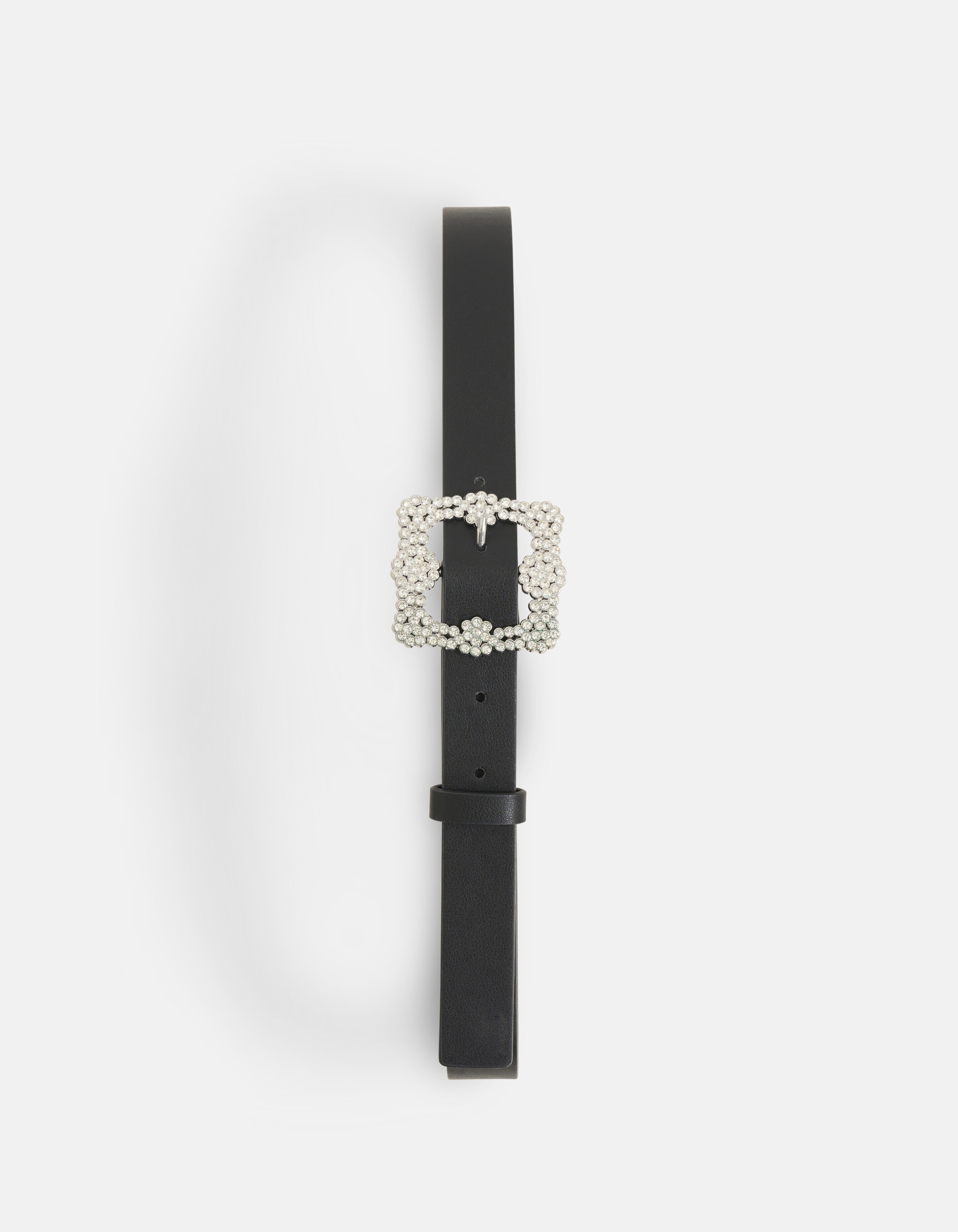 Gürtel mit Strassschnalle Schwarz SHOEBY ACCESSOIRES