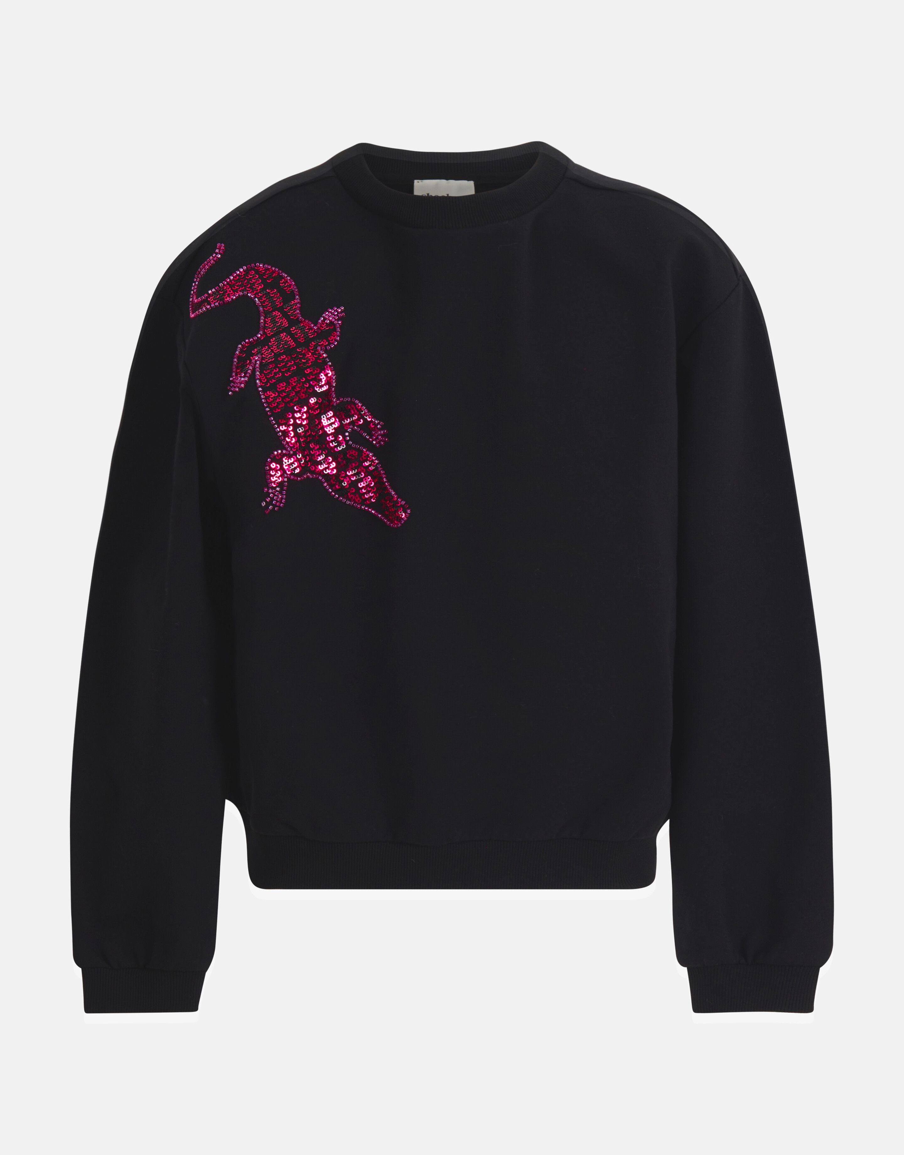 Pailletten-Pullover Schwarz von Nicolette SHOEBY GIRLS