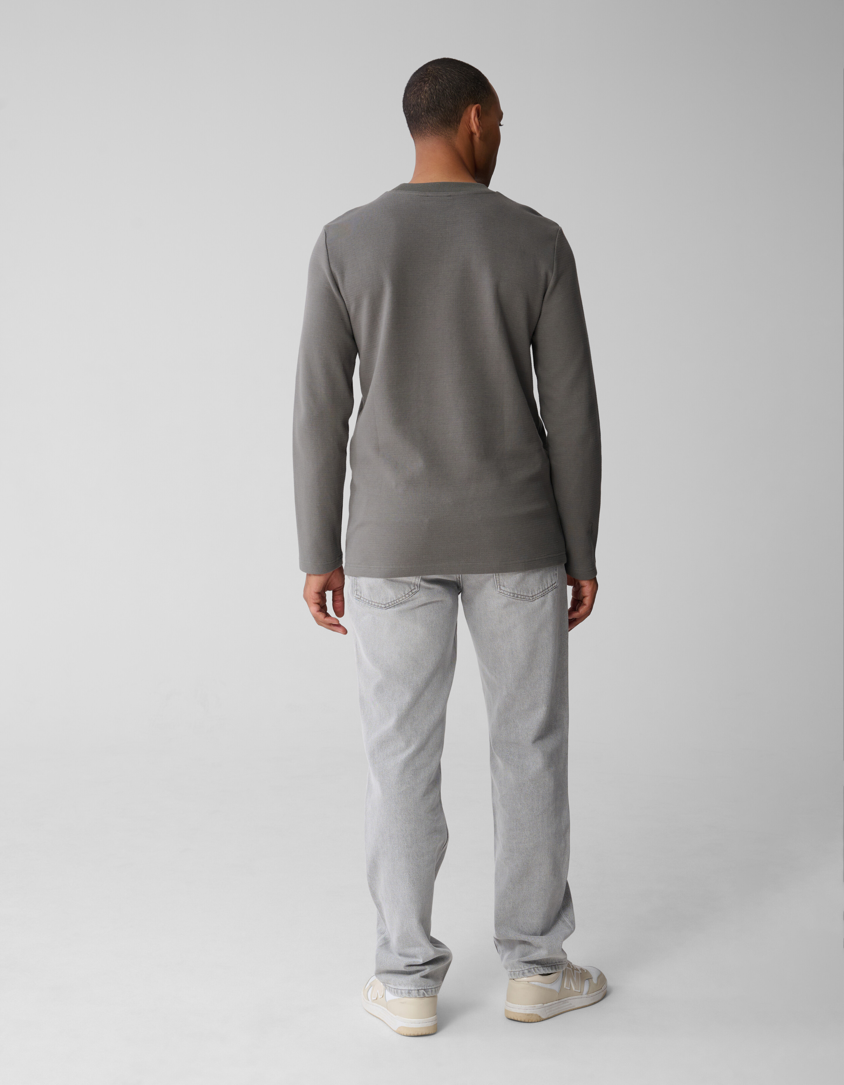 Studio Struktur T-Shirt Dunkelgrün SHOEBY MEN
