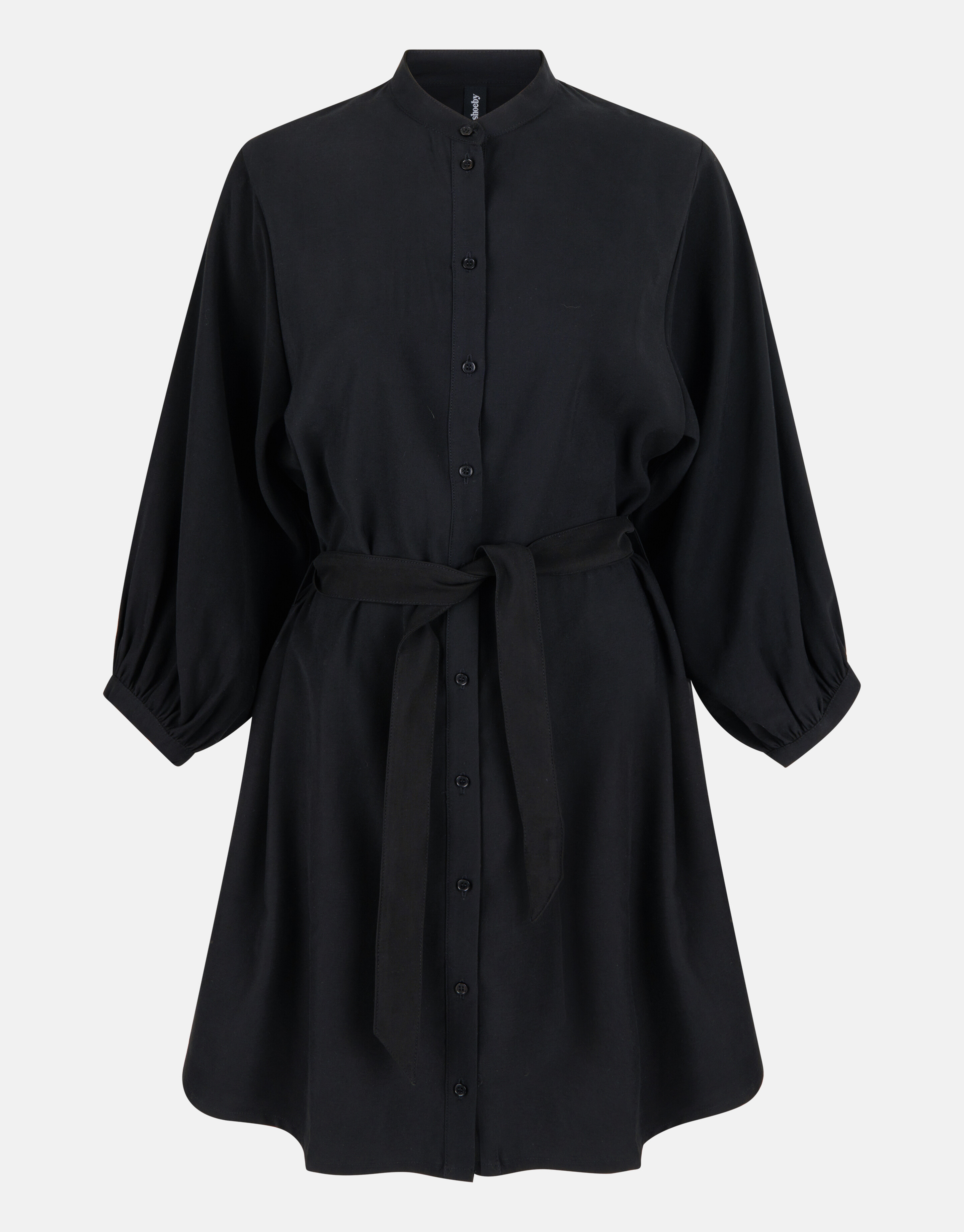 Kleid mit Gürtel Schwarz SHOEBY WOMEN
