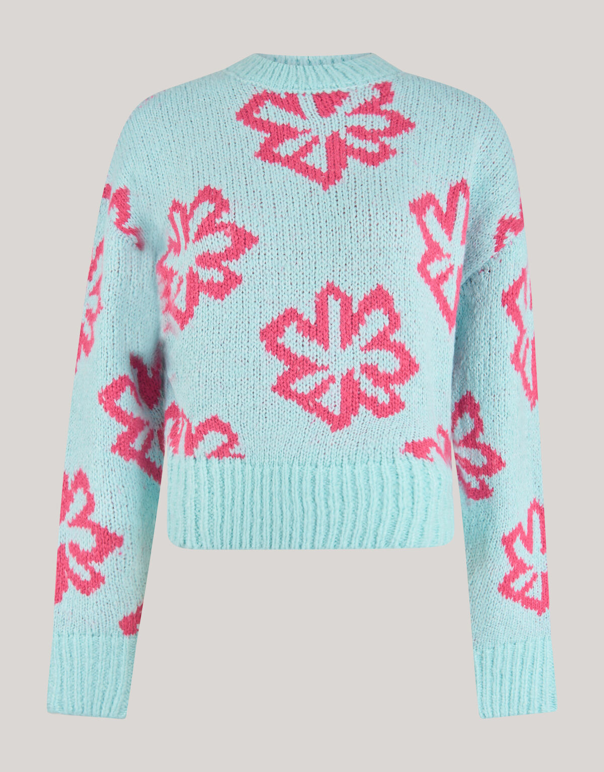 Sun Flower Pullover Hellblau SHOEBY WOMEN