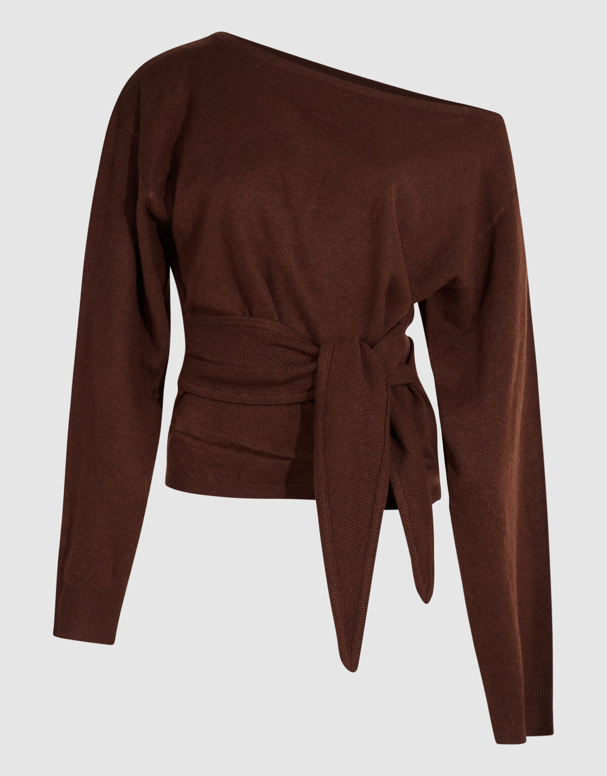 Scarf Strickpullover Braun SHOEBY WOMEN