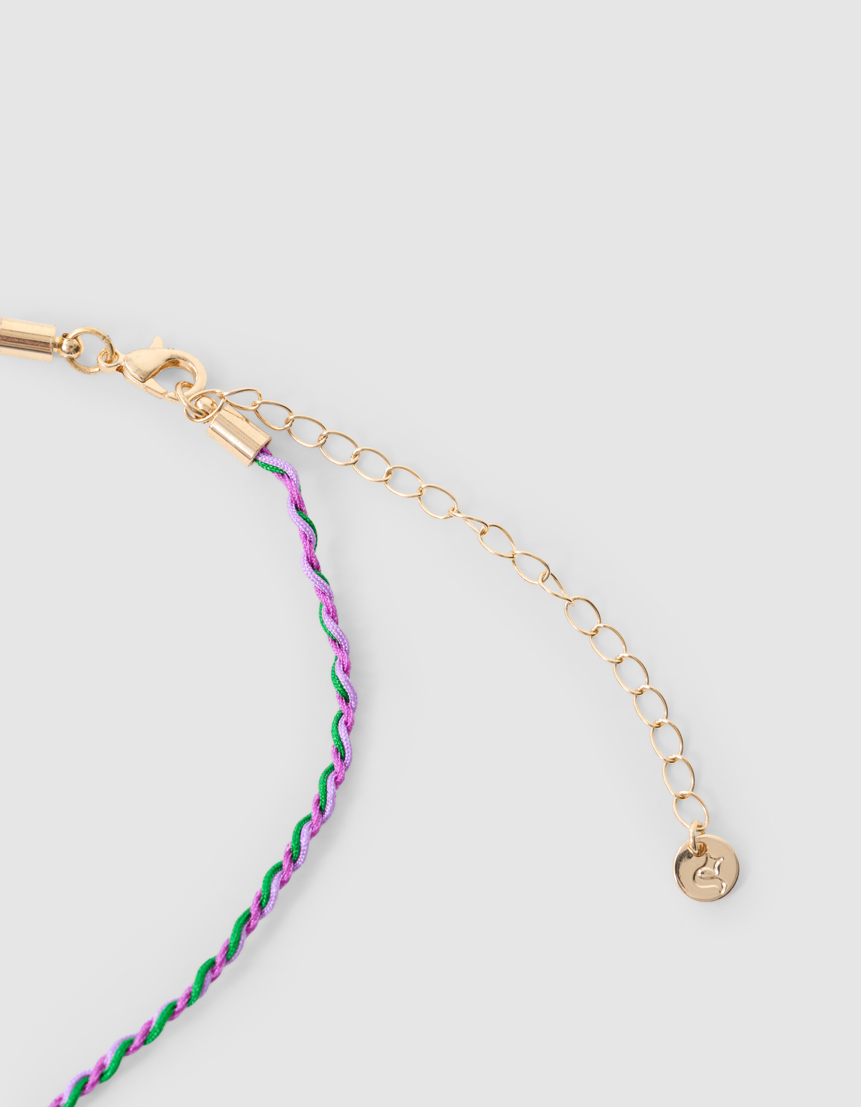 Gedrehte Charm-Kette Lila SHOEBY ACCESSOIRES