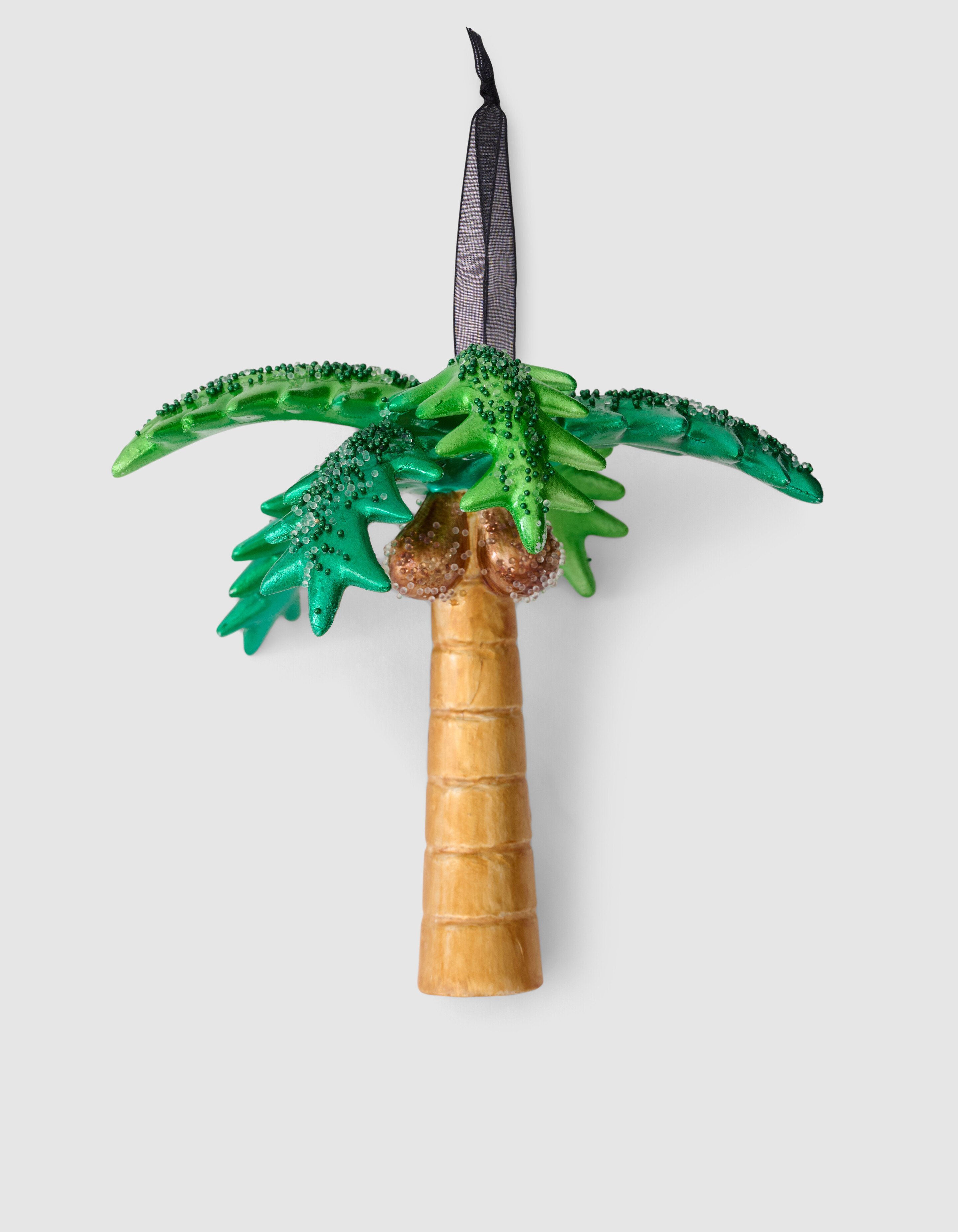 Palmen-Weihnachtskugel Grün von Fred SHOEBY ACCESSOIRES