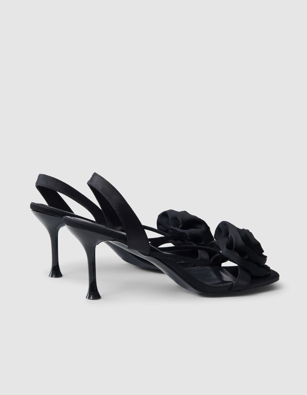 Flower Heels Schwarz SHOEBY SHOES