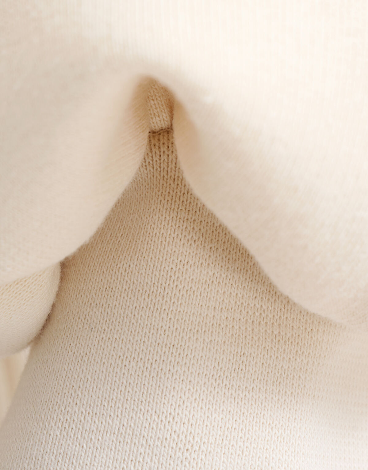 Sweater Dress Gebroken Wit SHOEBY WOMEN