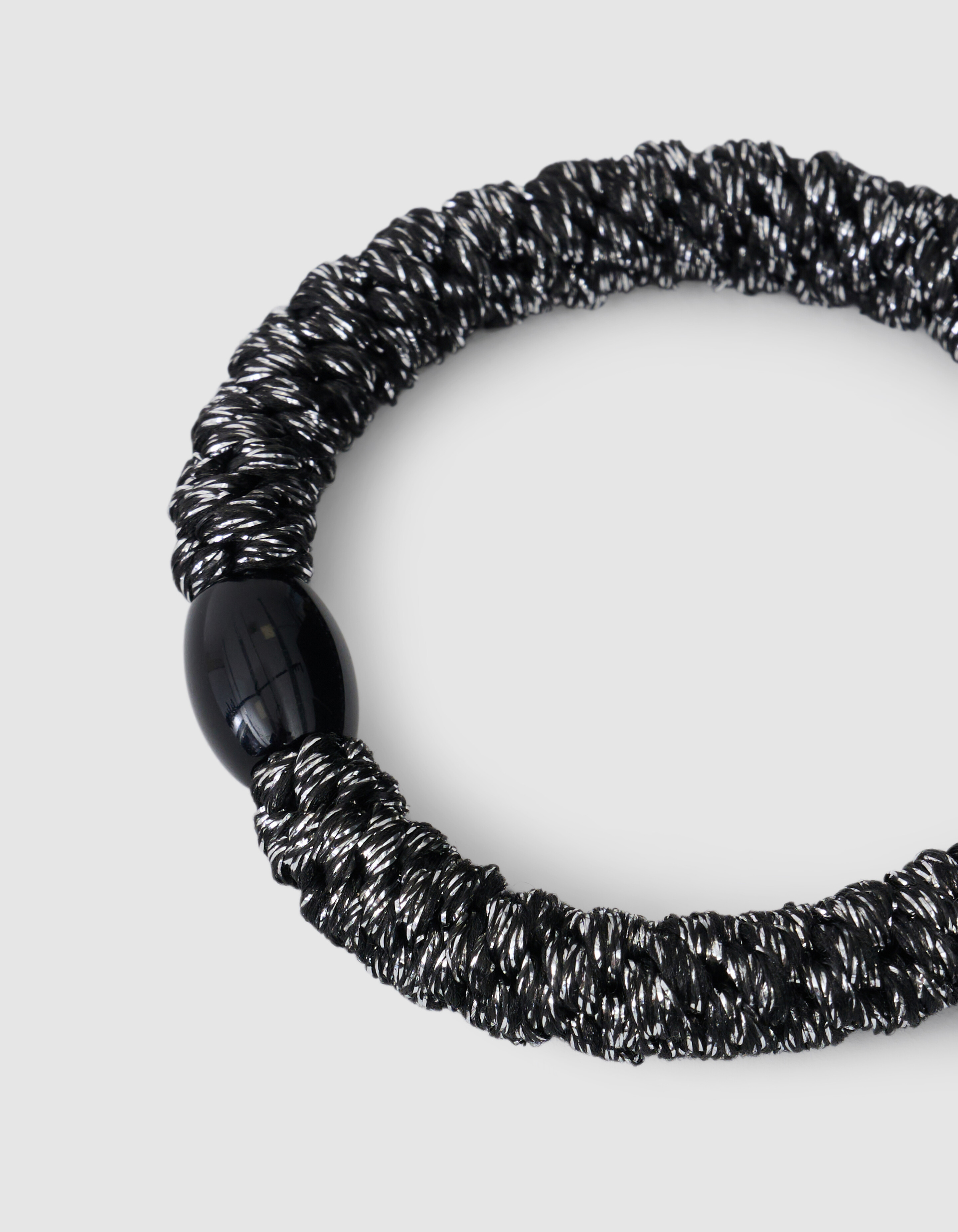 Lurex-Haarband Schwarz SHOEBY ACCESSOIRES