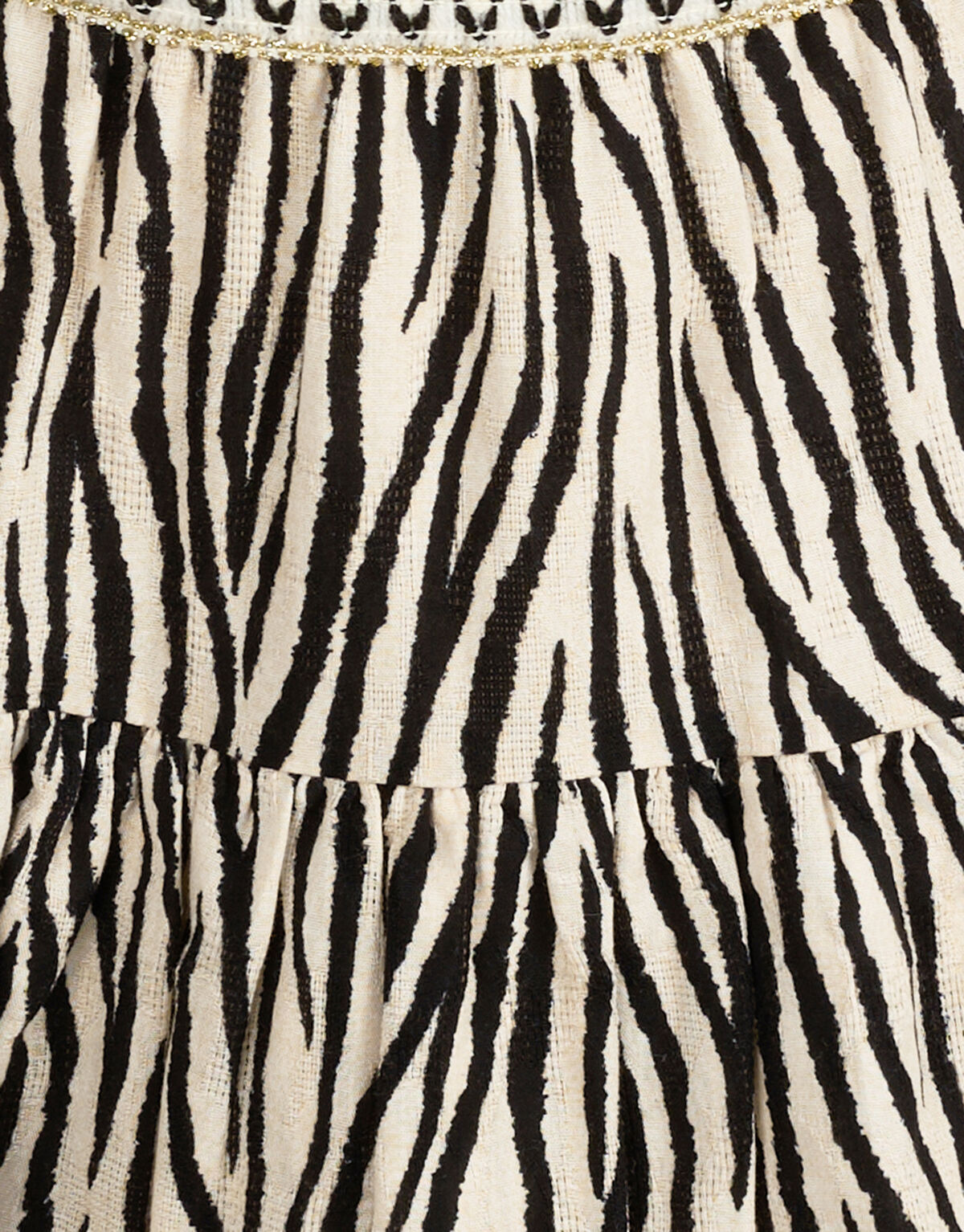 Zebra-Print-Rock Schwarz/ Off-white SHOEBY GIRLS