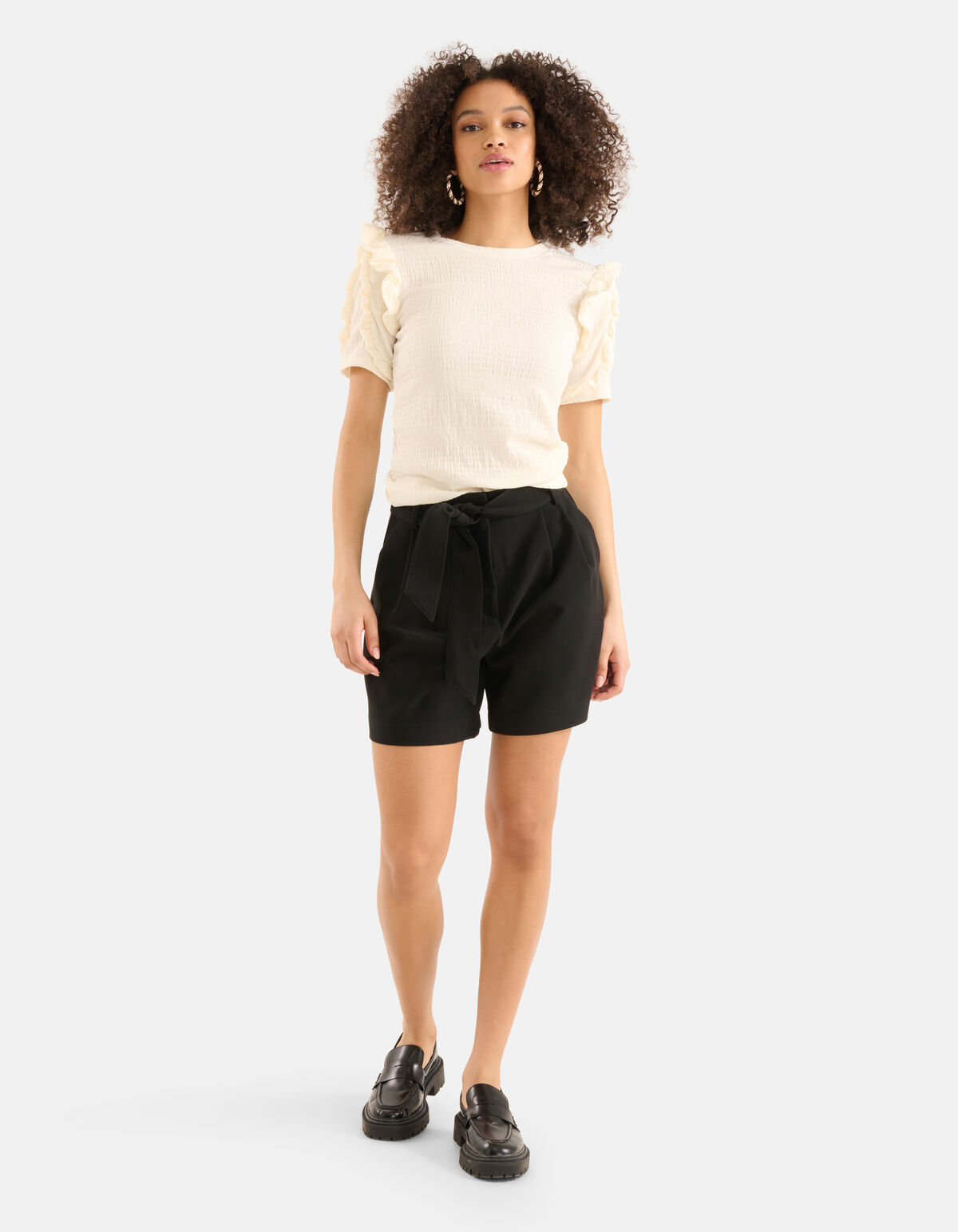 Rüschen Top Crinkle SHOEBY WOMEN