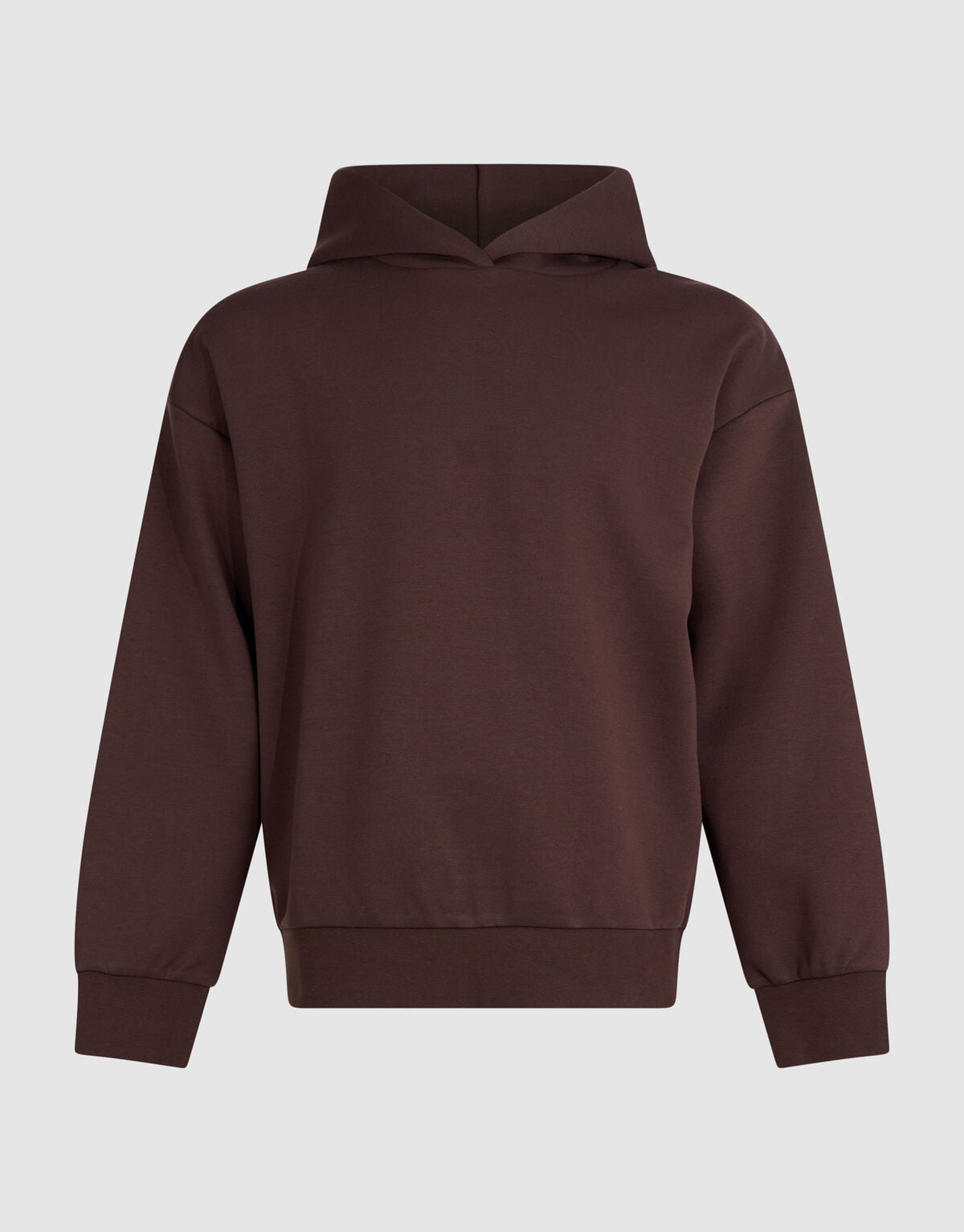 Interlock-Hoodie Dunkelbraun SHOEBY MEN